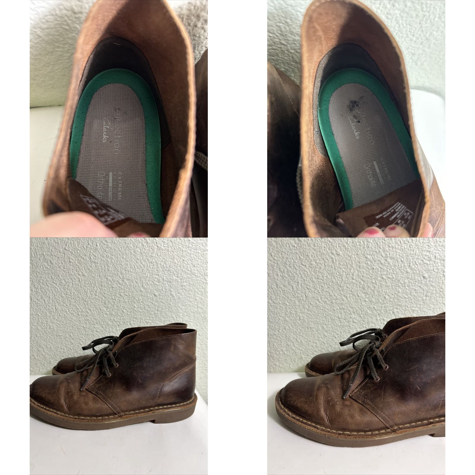 Clarks Clarks Bushacre 15522 Brown Leather Chukka Boots Men Size 7.5 M Size US 8 / EU 41 - 8 Thumbnail