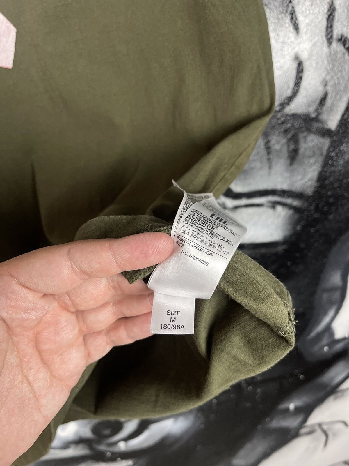 Diesel × Vintage Diesel Box Logo T-Shirt Men’s Size M Size US M / EU 48-50 / 2 - 8 Thumbnail