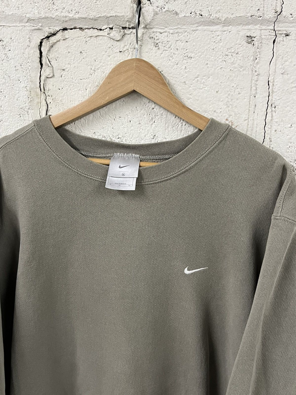Nike Nike vintage y2k pistachio green boxy fit crewneck rare Size US XL / EU 56 / 4 - 6 Thumbnail