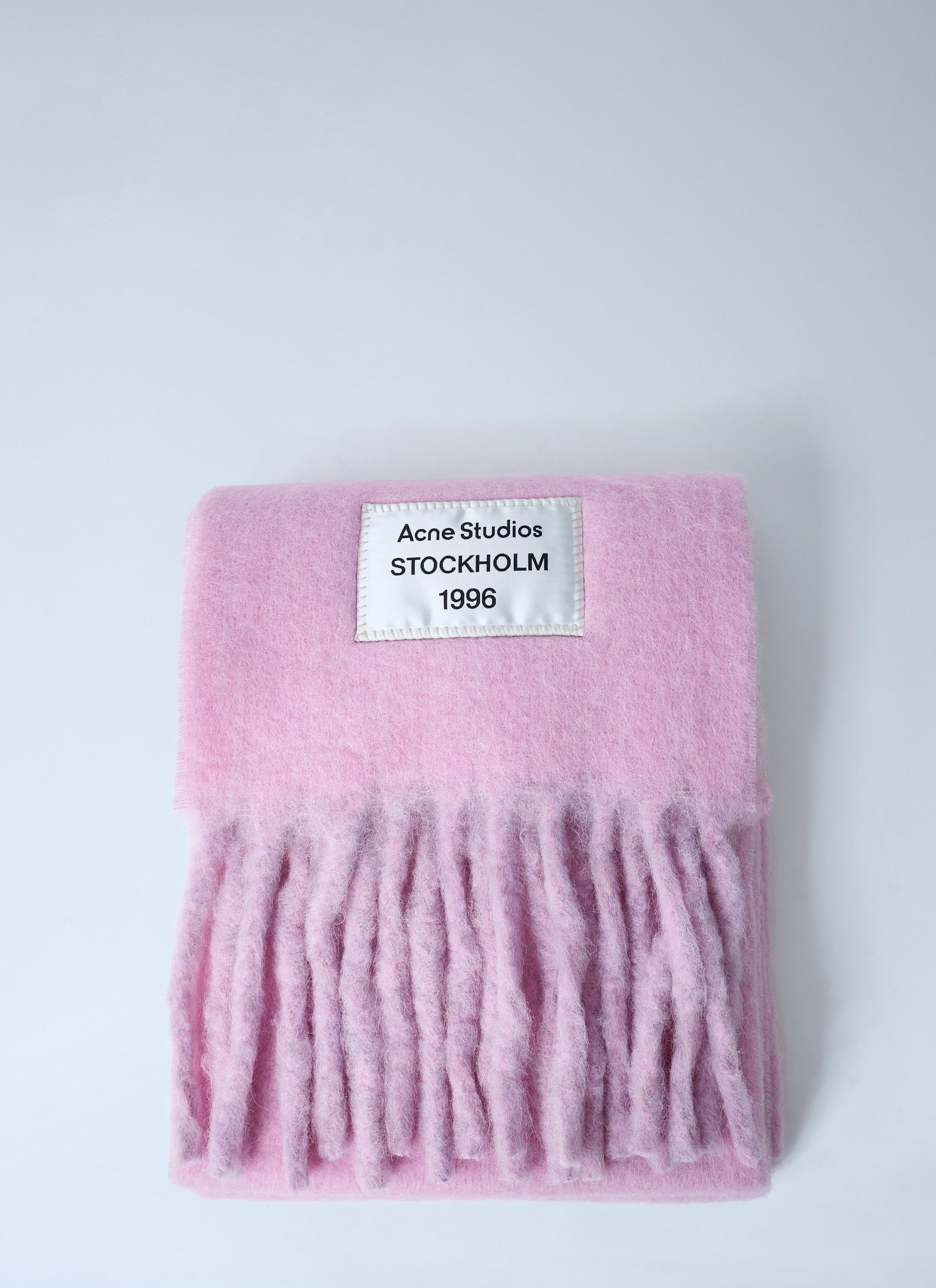 Fringed Wool-Blend Scarf