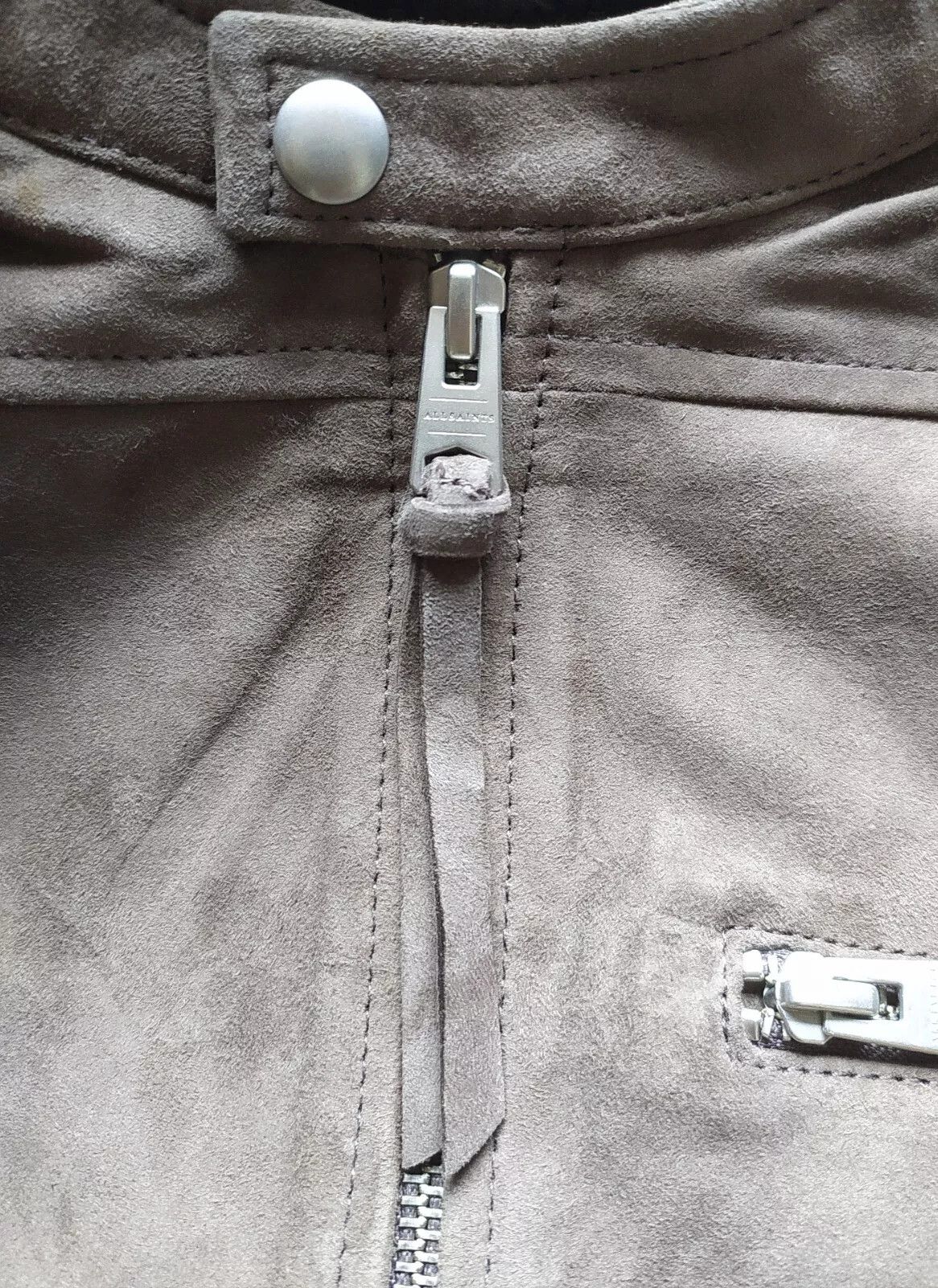Allsaints ALLSAINTS Olmo Suede Leather Jacket IFD 0728 Size US M / EU 48-50 / 2 - 5 Thumbnail