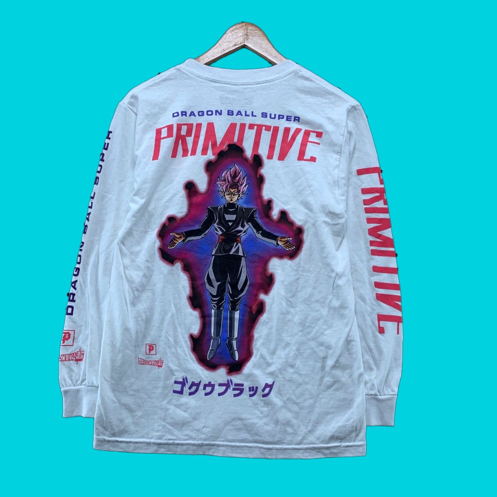 Vintage VINTAGE Dragon Ball Z T-Shirt Mens Small Long Sleeve Anime White 90s Graphic Print Size US S / EU 44-46 / 1 - 1 Thumbnail