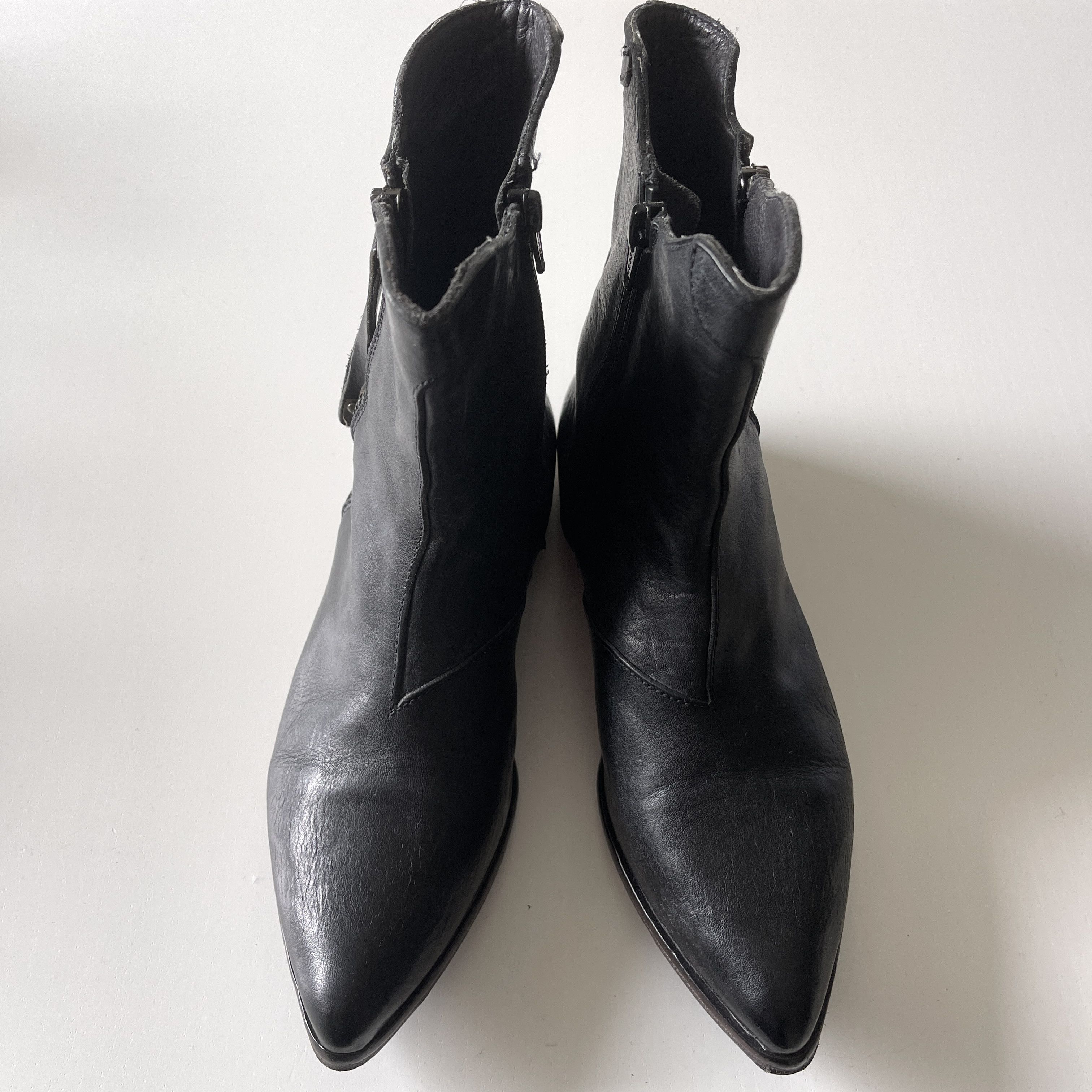 MoMA MOMA black leather Boots size 36 Size US 6 / IT 36 - 4 Thumbnail