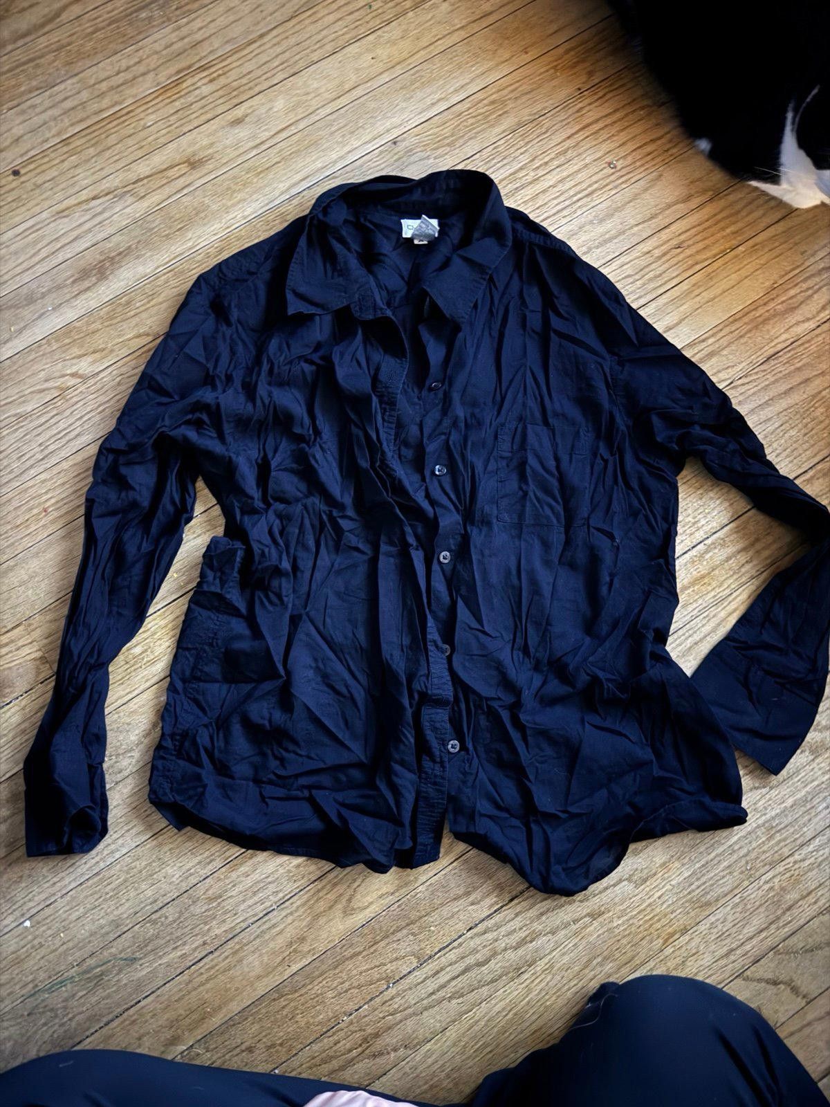 Chicos Women’s Small Black Button Up Shirt Size S / US 4 / IT 40 - 1 Thumbnail