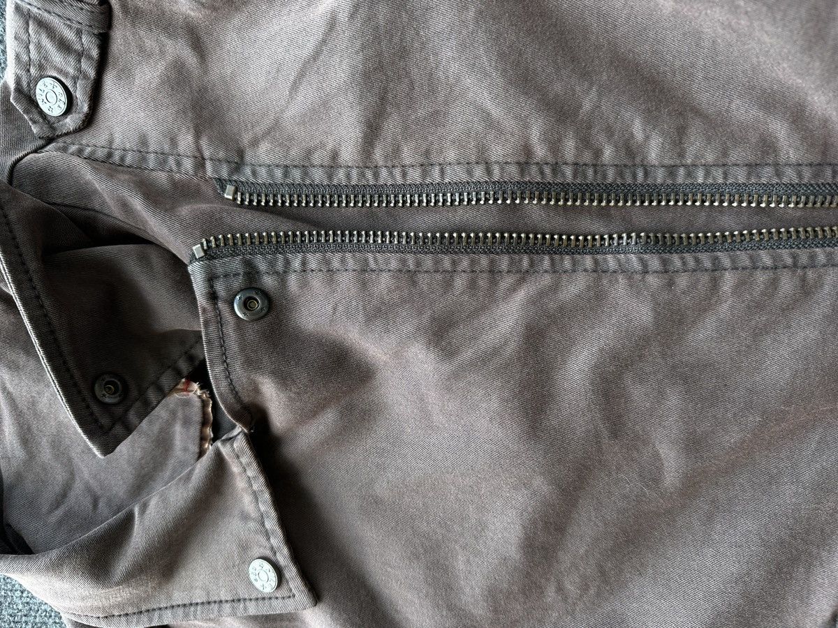 Other 🚨Y2K RICK OWENS TYPE DIRTY SLIM FIT ZIP DENIM JACKET Size S / US 4 / IT 40 - 9 Thumbnail