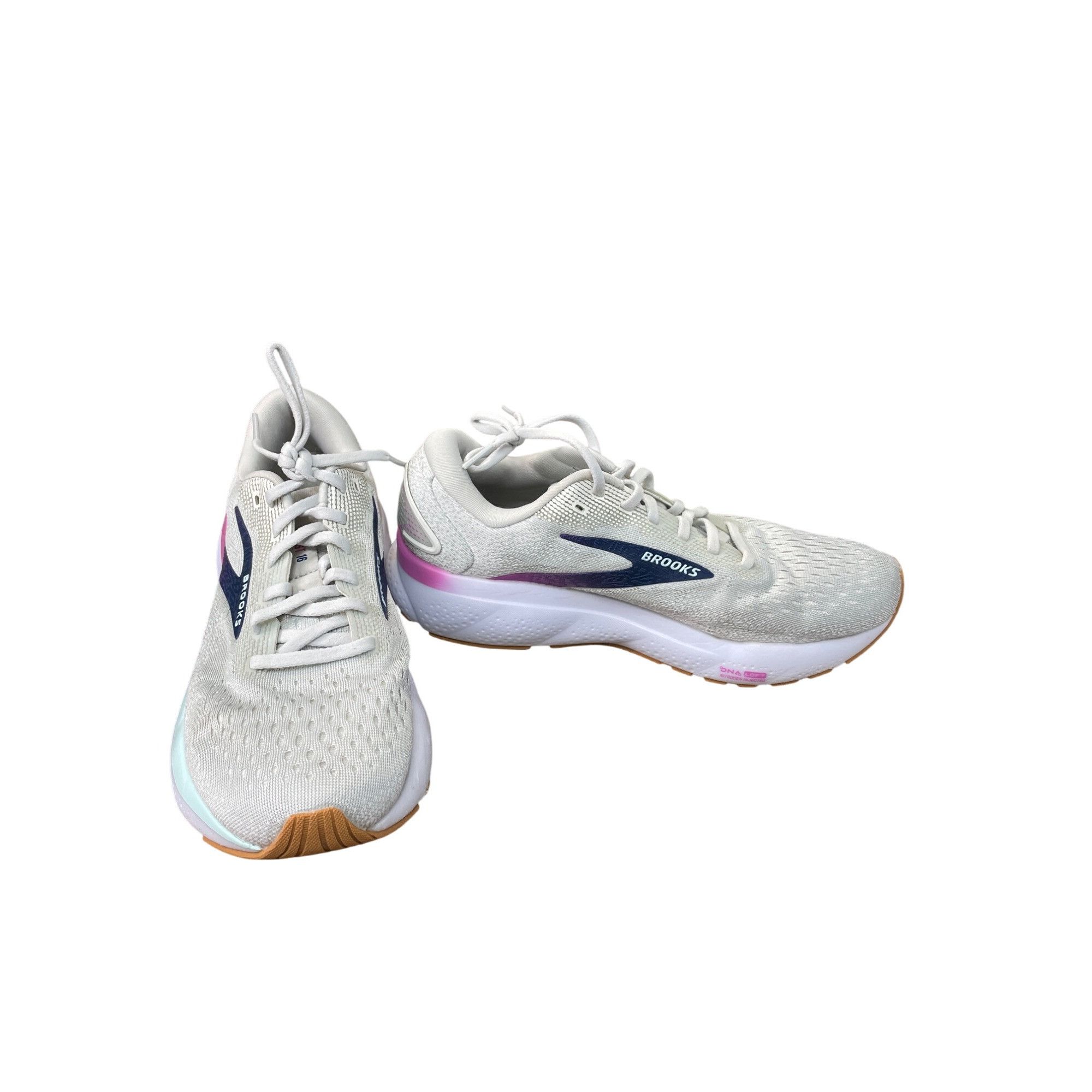 Brooks Brooks Ghost 16 Womens beige pink running Sneakers Size 9B S Size US 9 / IT 39 - 1 Thumbnail