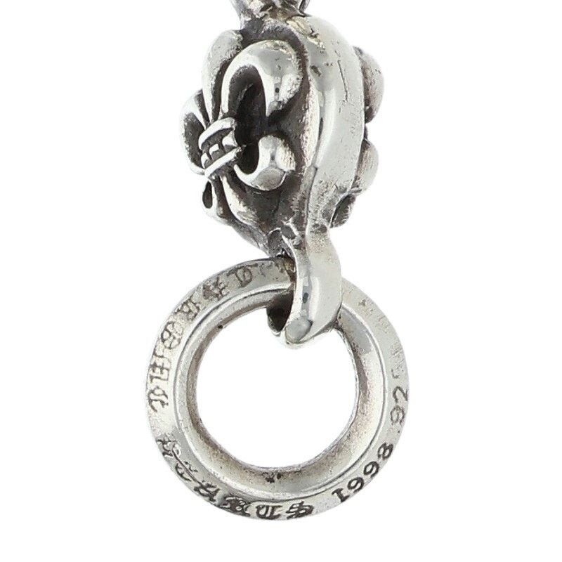 Chrome Hearts Chrome Hearts Fleur Charm Silver Necklace Size ONE SIZE - 3 Thumbnail