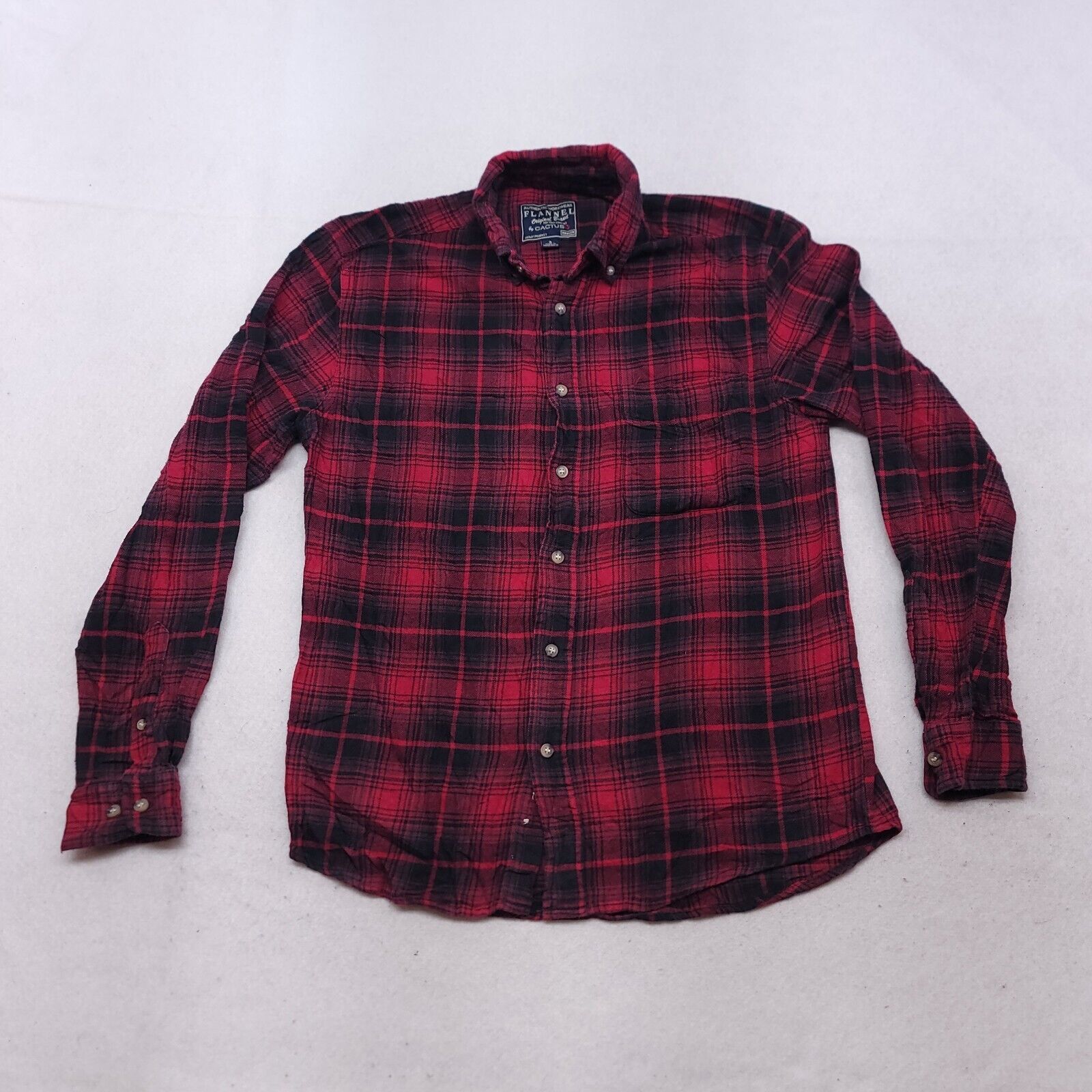 Travis Scott Cactus Tartan Flannel Button Up Shirt Mens Size Small S Red Size US S / EU 44-46 / 1 - 2 Thumbnail