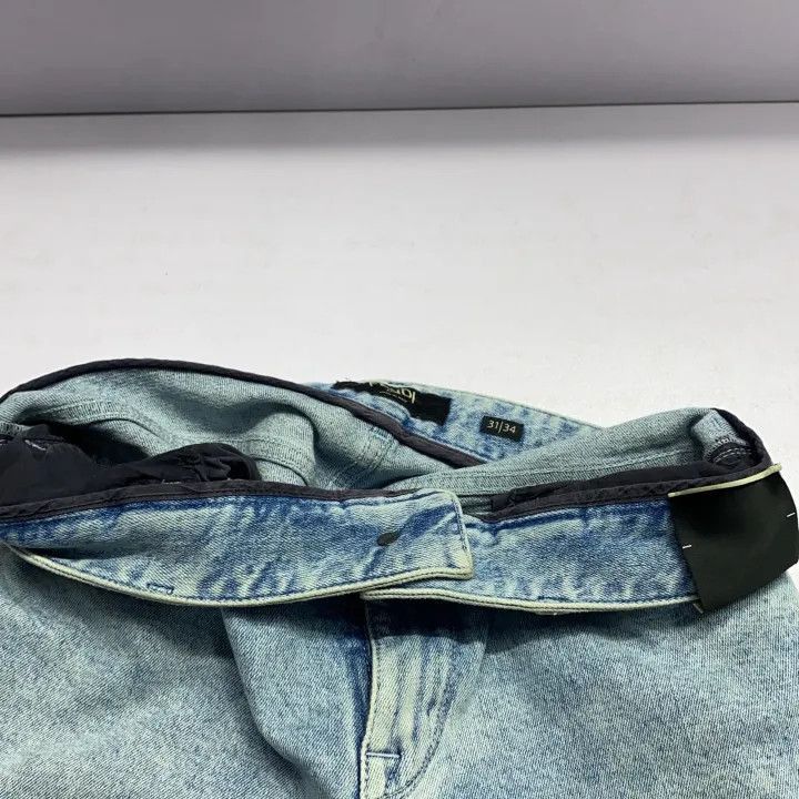 Fendi Fendi SS22 Blue Straight Leg Denim Pants -2507 Size US 31 - 4 Thumbnail