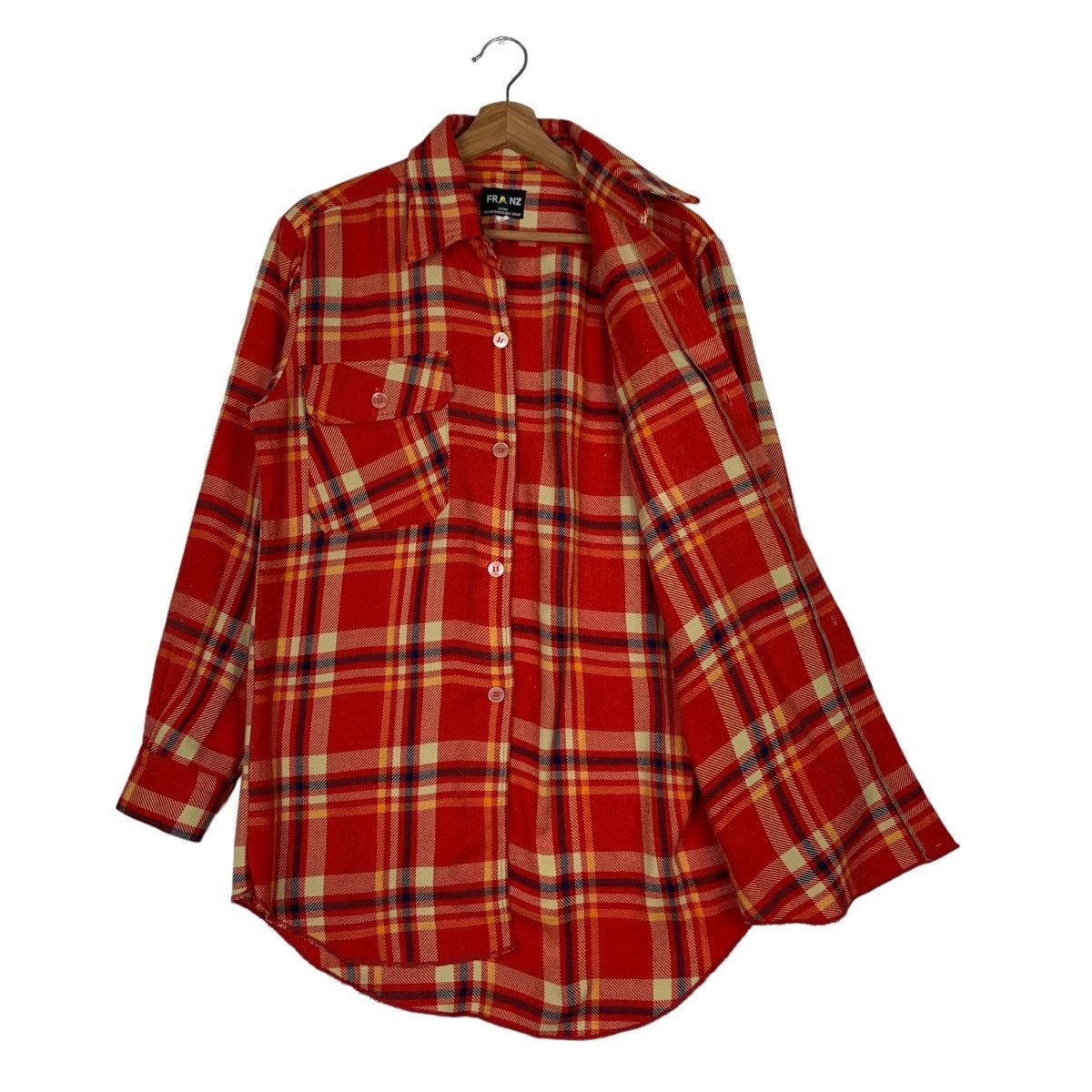 Flannel FRANZ Sking Mountaineering Wear Tartan Flannel #0308-C14 Size US M / EU 48-50 / 2 - 10 Thumbnail