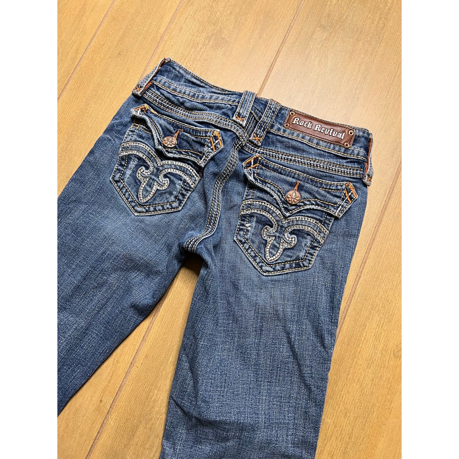 Rock Revival Y2K Rock Revival Women’s Debbie Bootcut Jean Size 28 flare Size 28" / US 6 / IT 42 - 7 Thumbnail