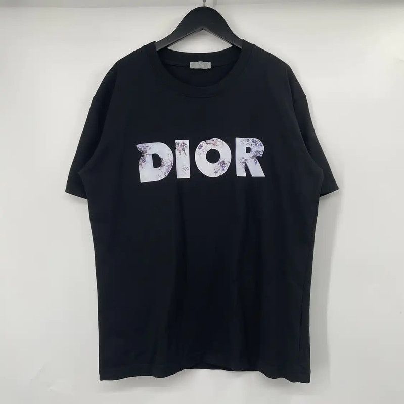 Dior Dior Summer Black Cotton Men's T-Shirt 0089 Size US S / EU 44-46 / 1 - 1 Thumbnail