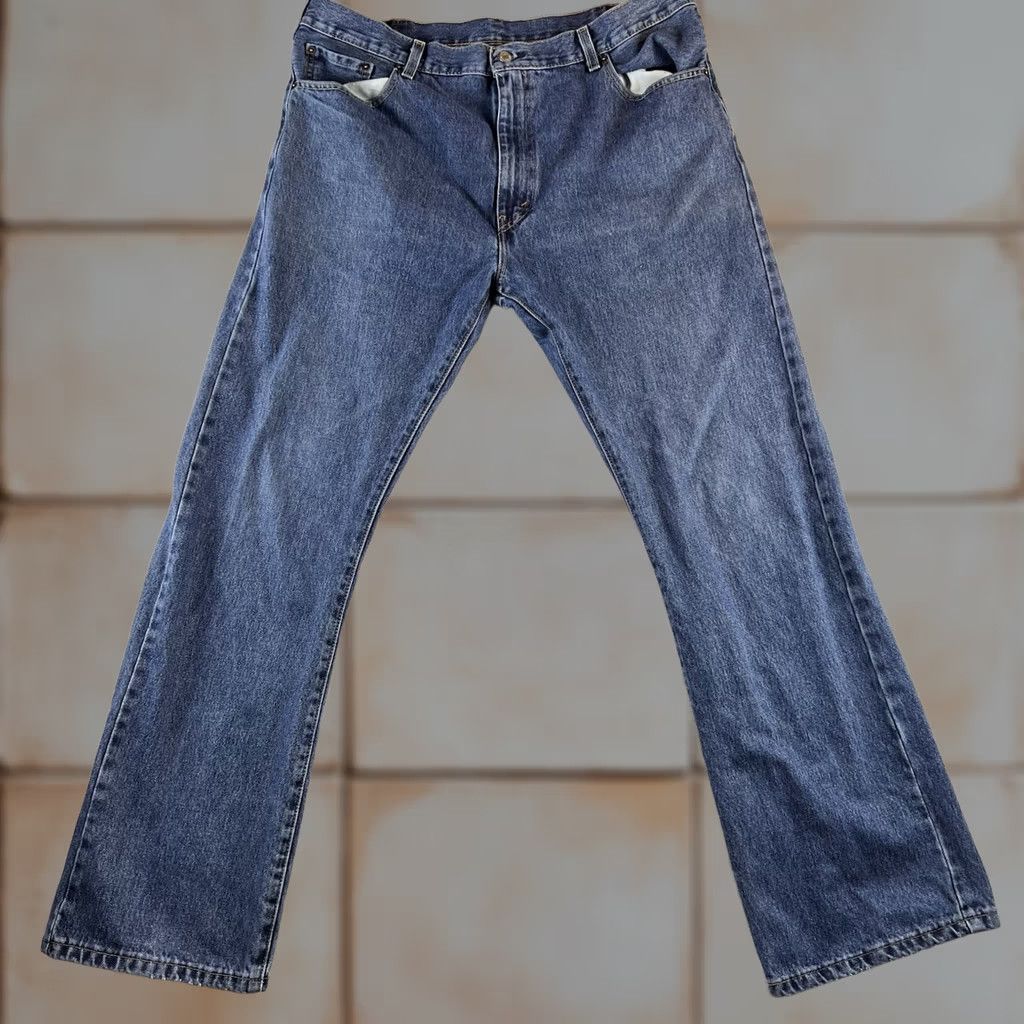 Levi's Levi's 517 Jeans Mens 40x34 Bootcut Denim Slim Regular Blue Vintage? No. Size US 40 / EU 56 - 1 Thumbnail