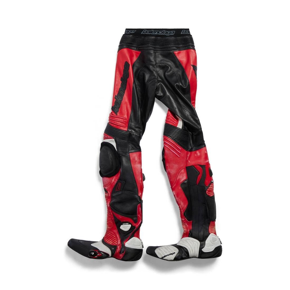 o1in1g0425 Biker Pantashoes in Red/White/Black