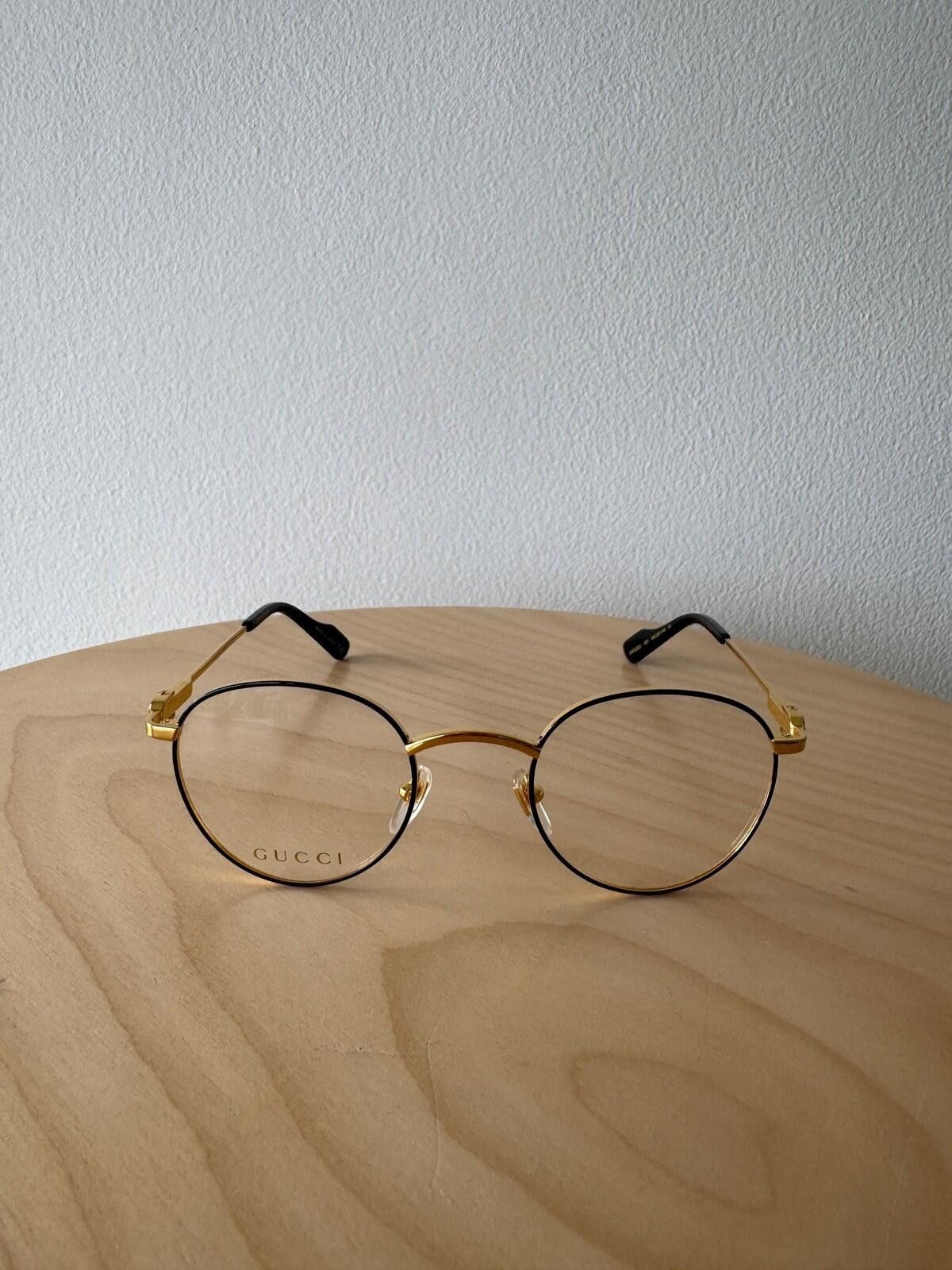 New Gucci eyewear optical glasses GG1222O 001 gold