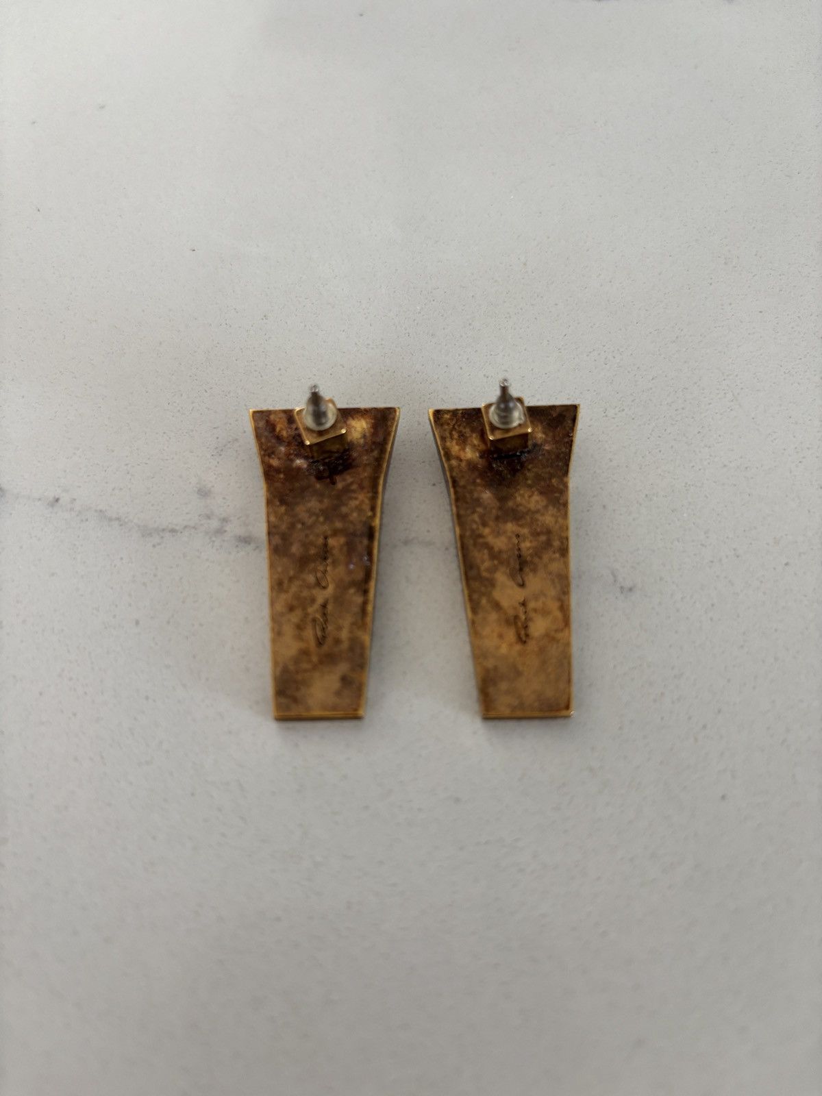 Rick Owens Trunk Earrings Size ONE SIZE - 2 Thumbnail