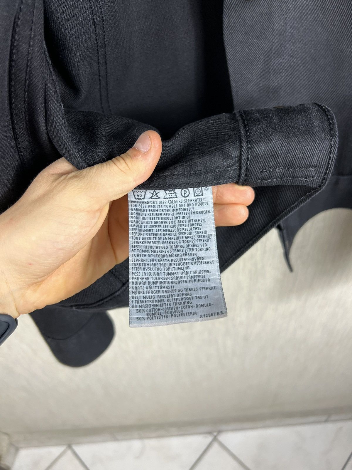 Levi's Vintage 90s Levi’s Sta-Prest denim trucker jacket levis logo Size XL / US 12-14 / IT 48-50 - 19 Thumbnail