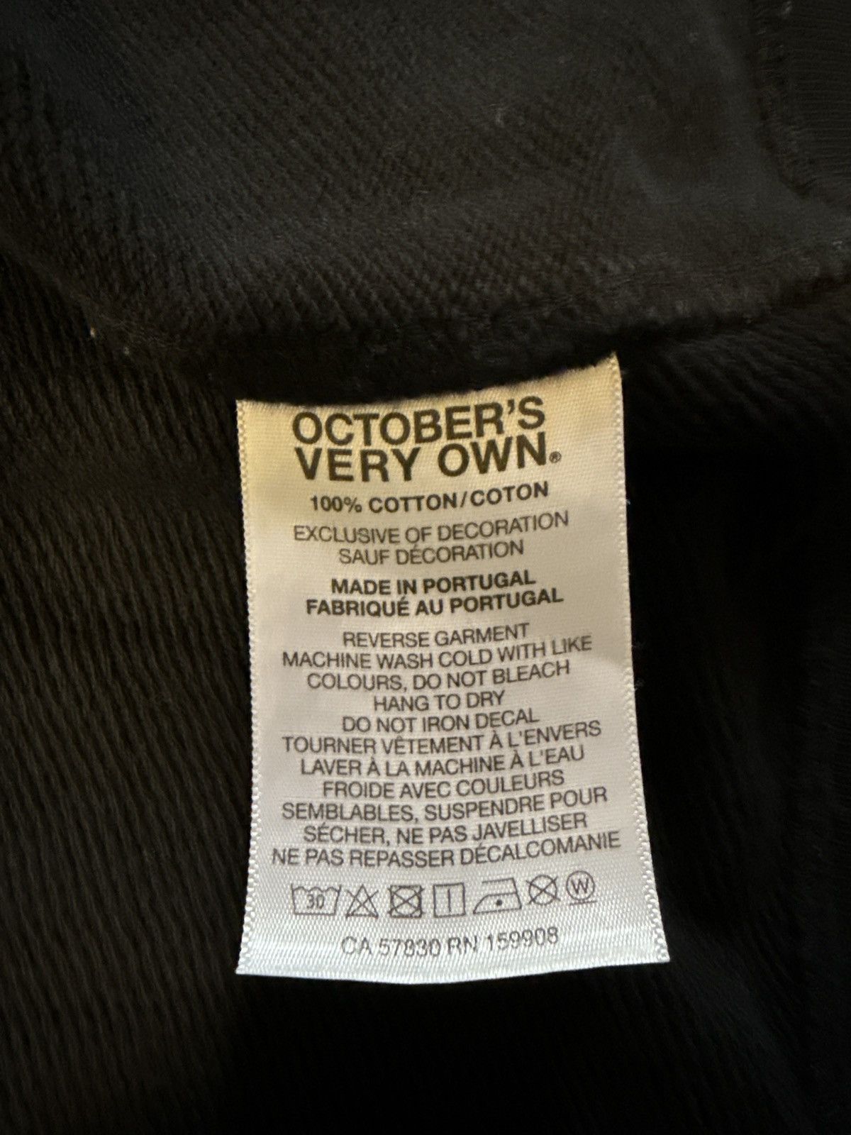 October's Very Own OVO black hoodie XS Size US XS / EU 42 / 0 - 5 Thumbnail