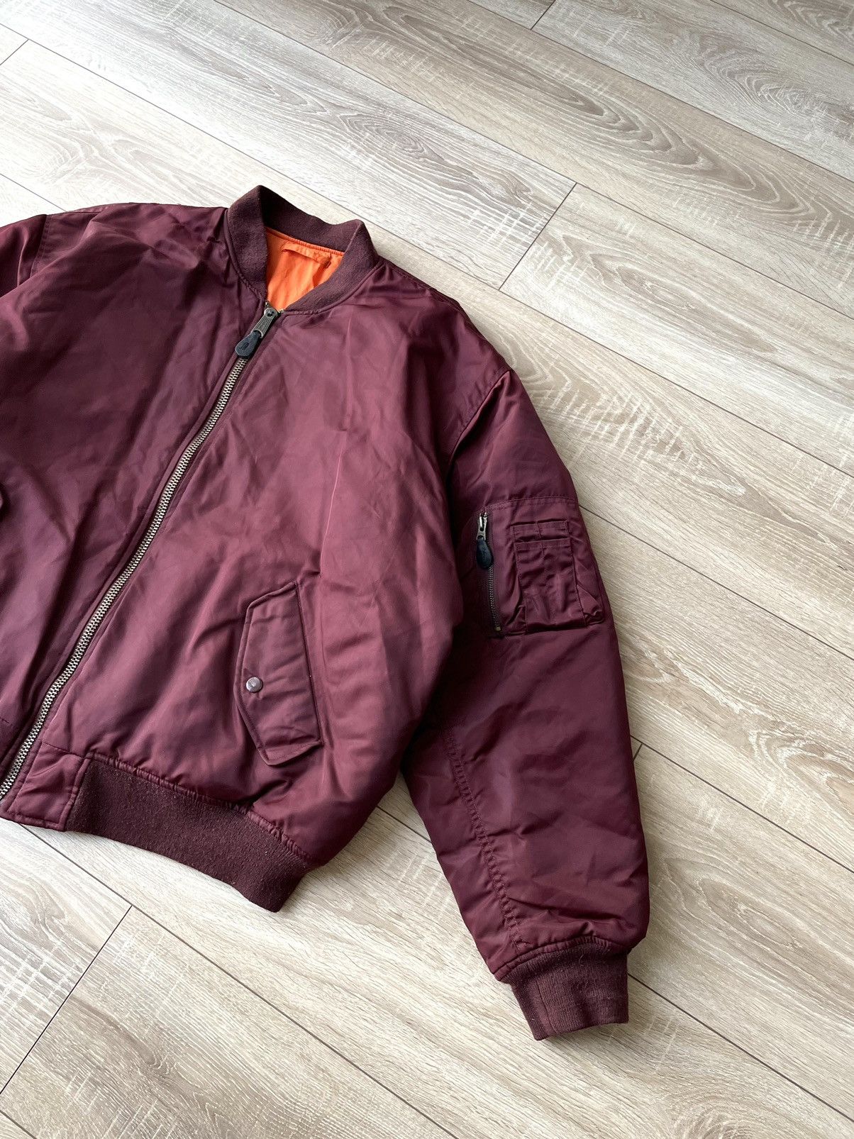 Vintage Vintage CWU MA-1 Flight Military Bomber Jacket Boxy Size US XXL / EU 58 / 5 - 7 Thumbnail