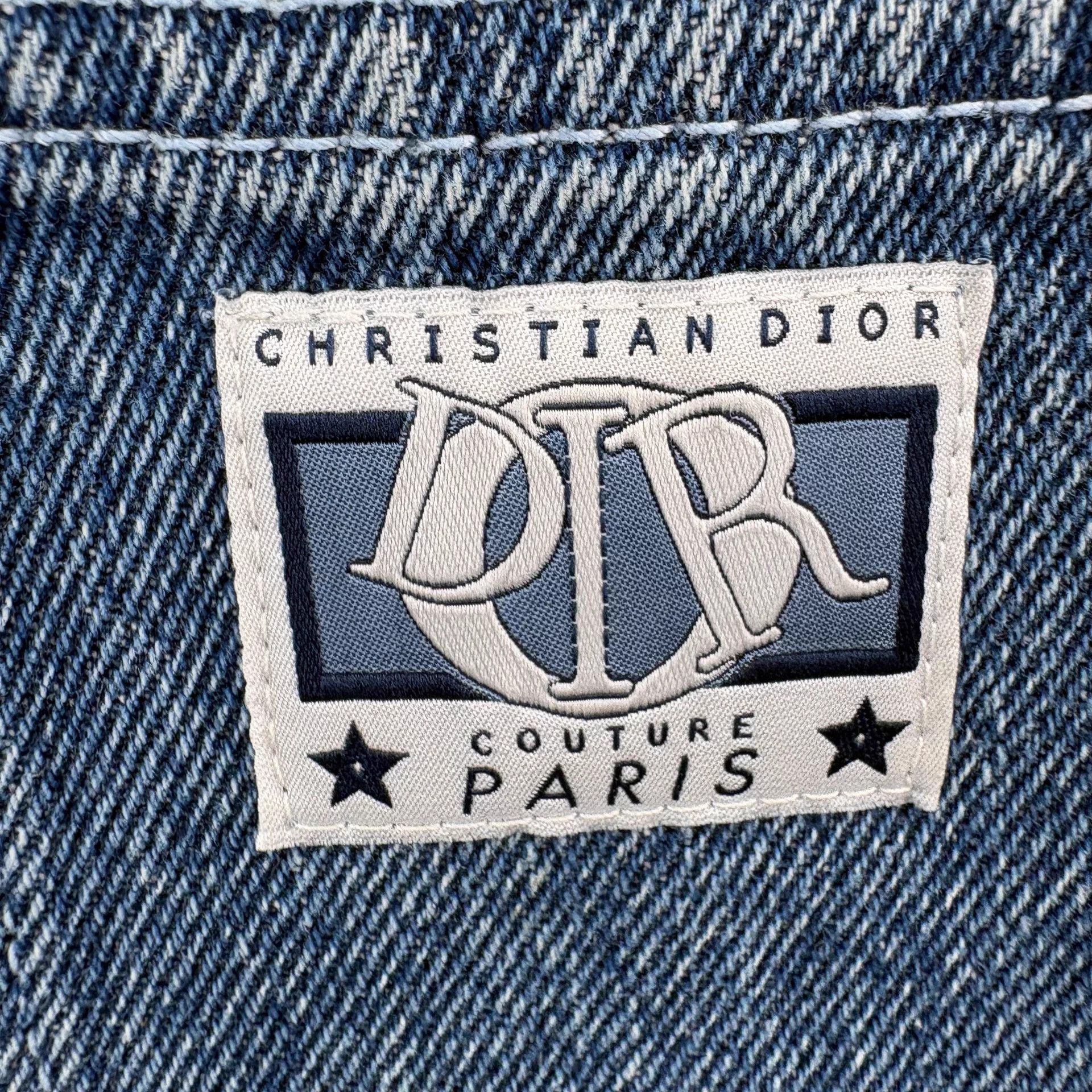 Dior Dior Logo Denim Shirt 56 Unworn Size US XL / EU 56 / 4 - 4 Thumbnail