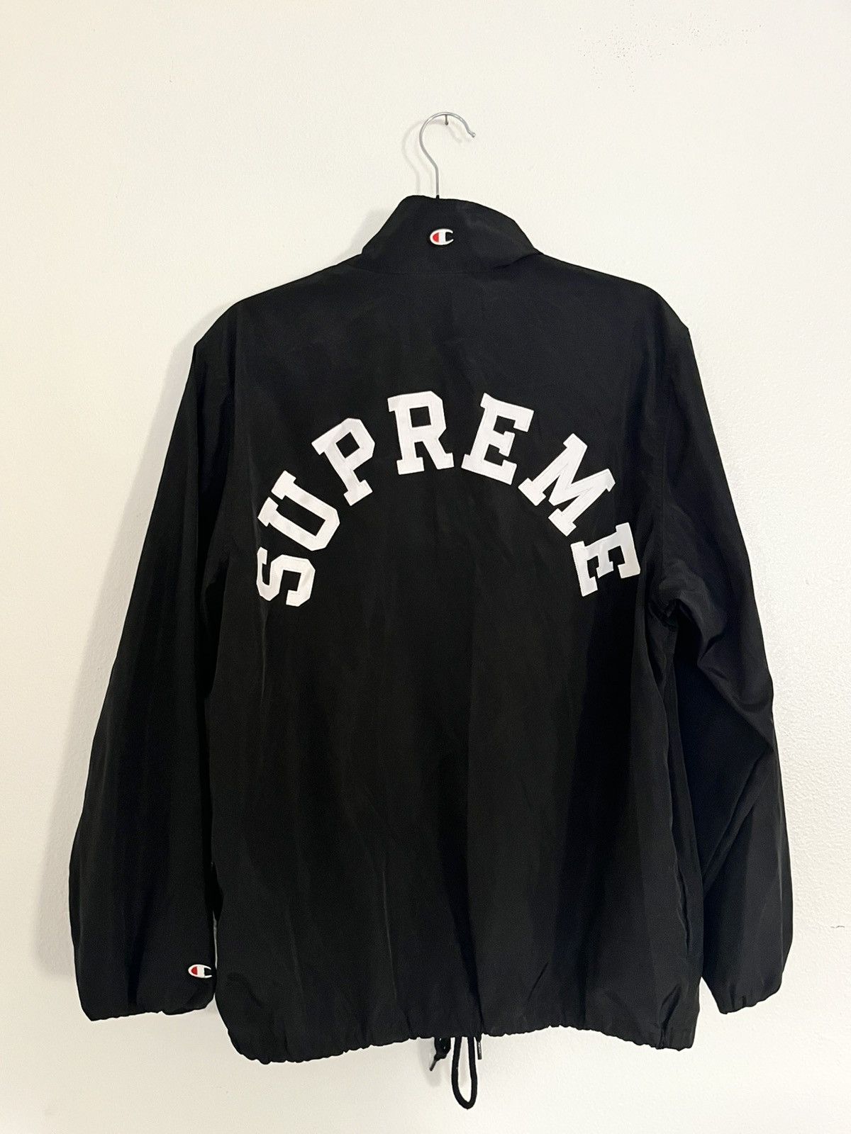 Champion × Supreme Supreme x Champion black windbreaker Size US M / EU 48-50 / 2 - 2 Thumbnail