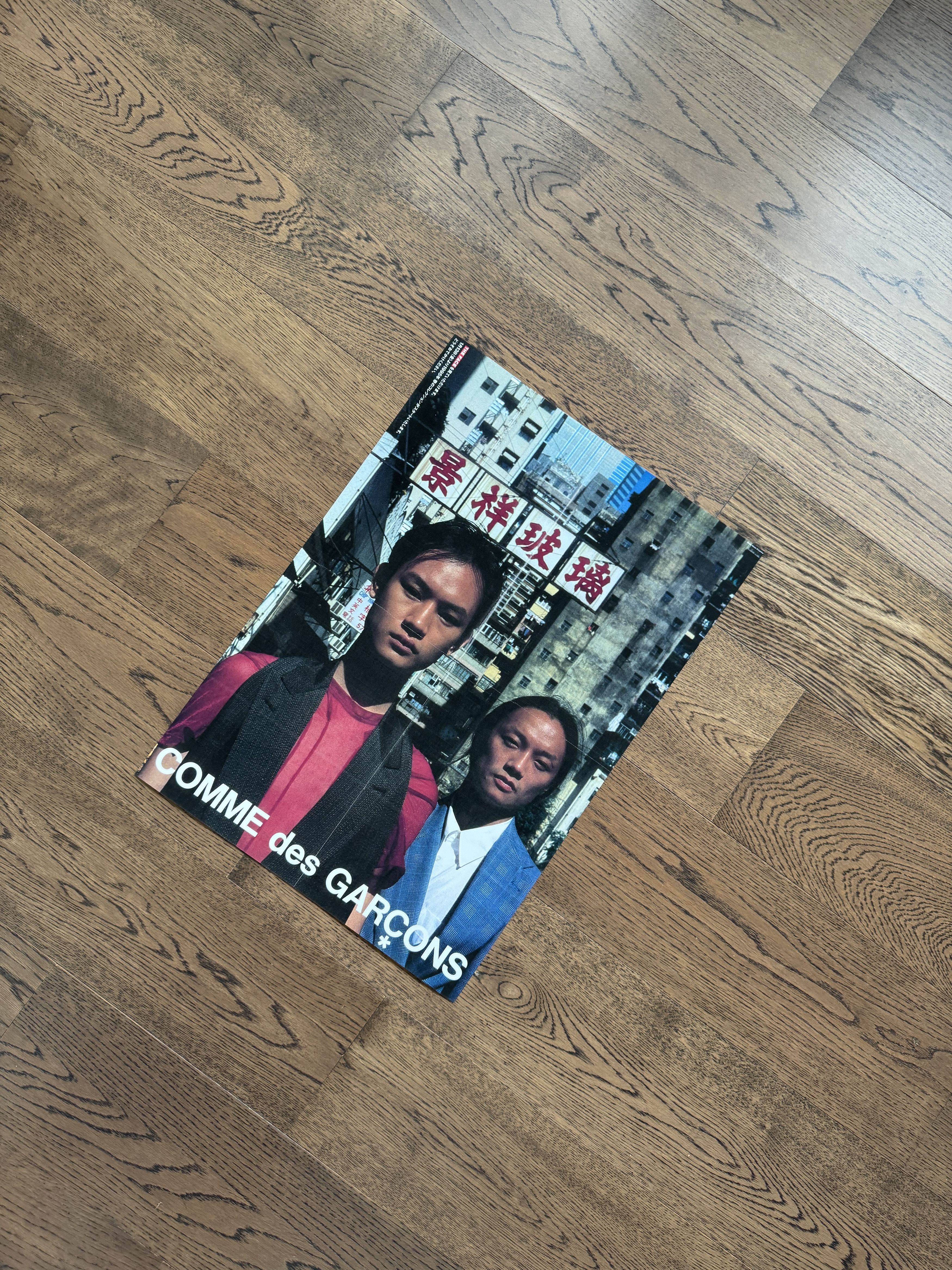 Comme des Garcons Homme Plus Comme des Garcons Homme Plus 1995 Spring Fashion Poster Size ONE SIZE - 14 Thumbnail