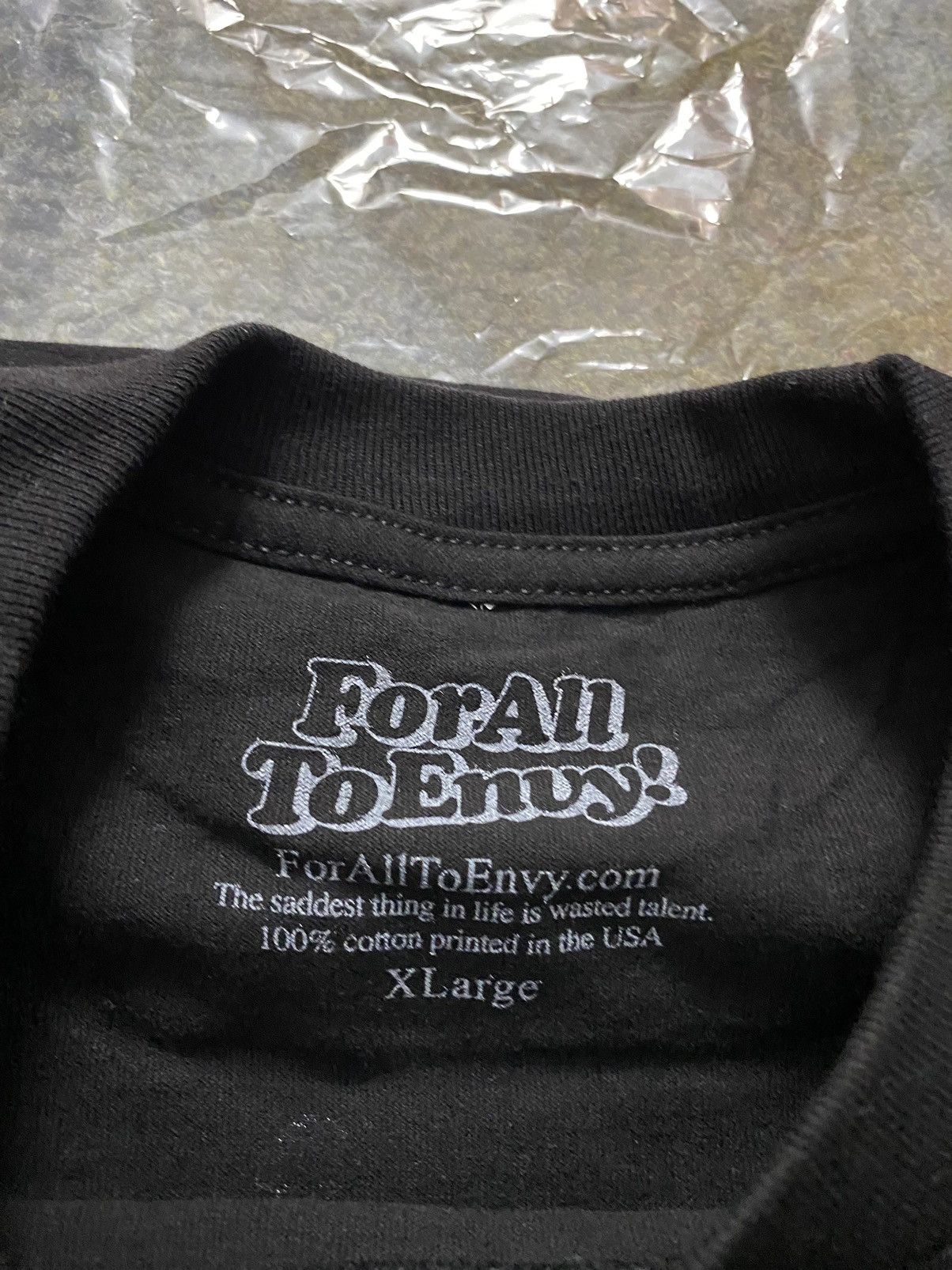 For All To Envy For All To Envy End Racism T Shirt Black Size US XL / EU 56 / 4 - 4 Thumbnail