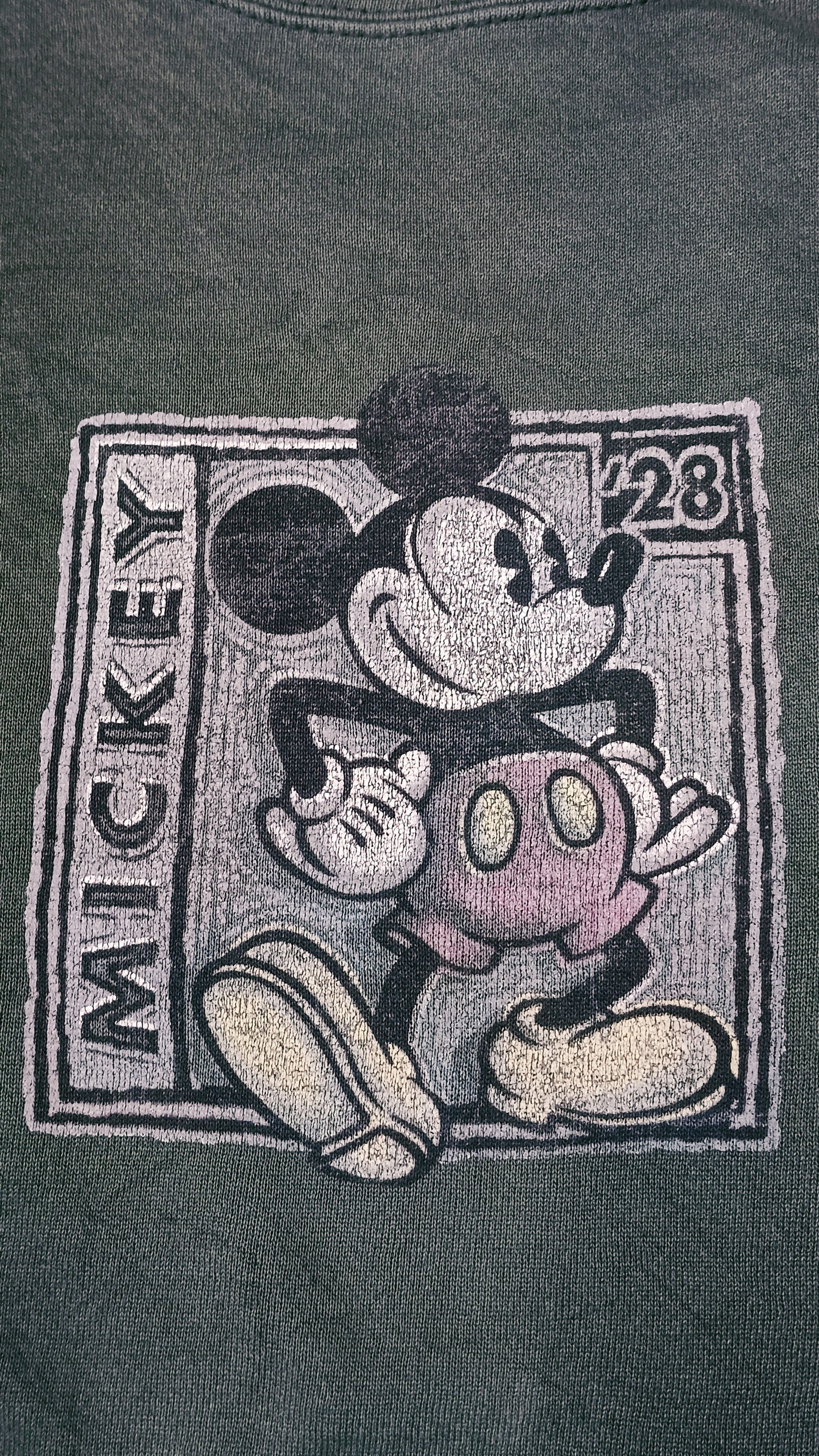 Disney Vintage Disney Mickey Mouse Distressed Sweatshirt Size US XL / EU 56 / 4 - 3 Thumbnail