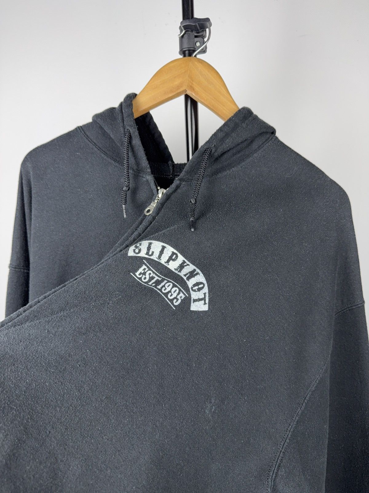 Slipknot 00s Slipknot Band Zip Hoodie Des Moines Iowa Graphic Metal Size US XXL / EU 58 / 5 - 3 Thumbnail