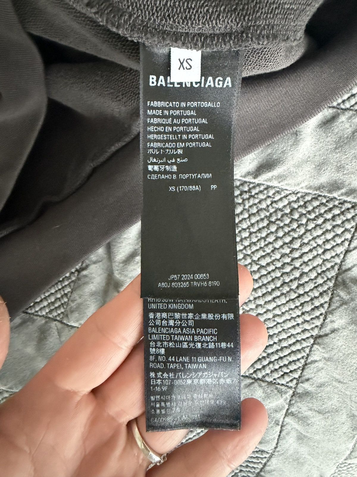 Balenciaga Balenciaga Spellout hoodie Size US XS / EU 42 / 0 - 3 Thumbnail
