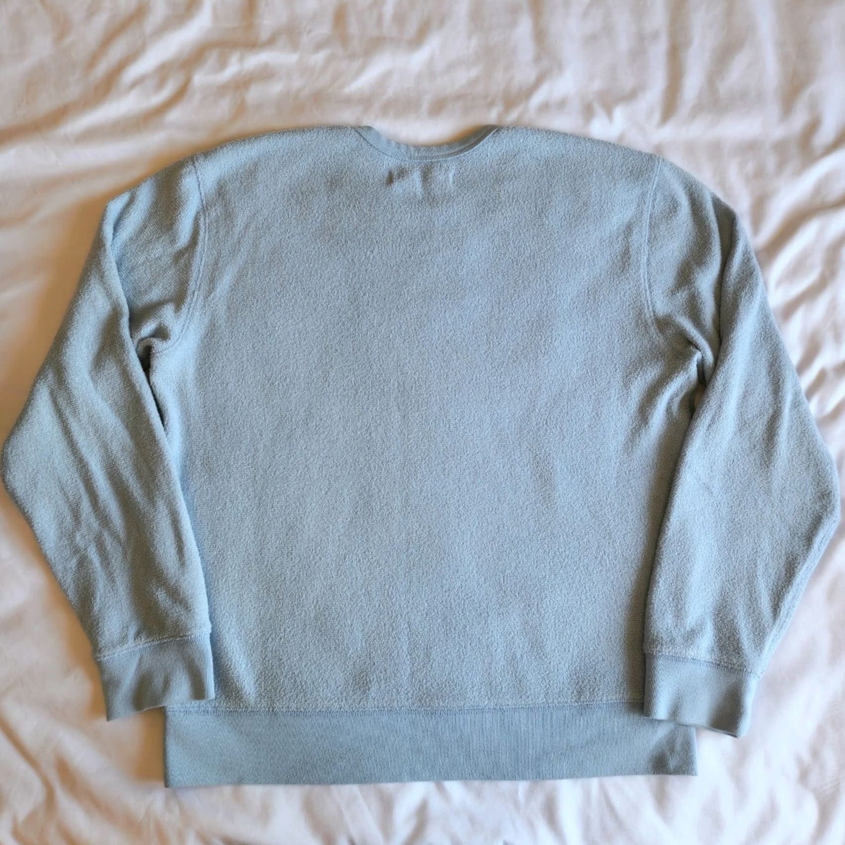 Outerknown Outerknown Sweatshirt Small Light Blue Organic Cotton Crewneck Pullover Sweater Size US S / EU 44-46 / 1 - 4 Thumbnail