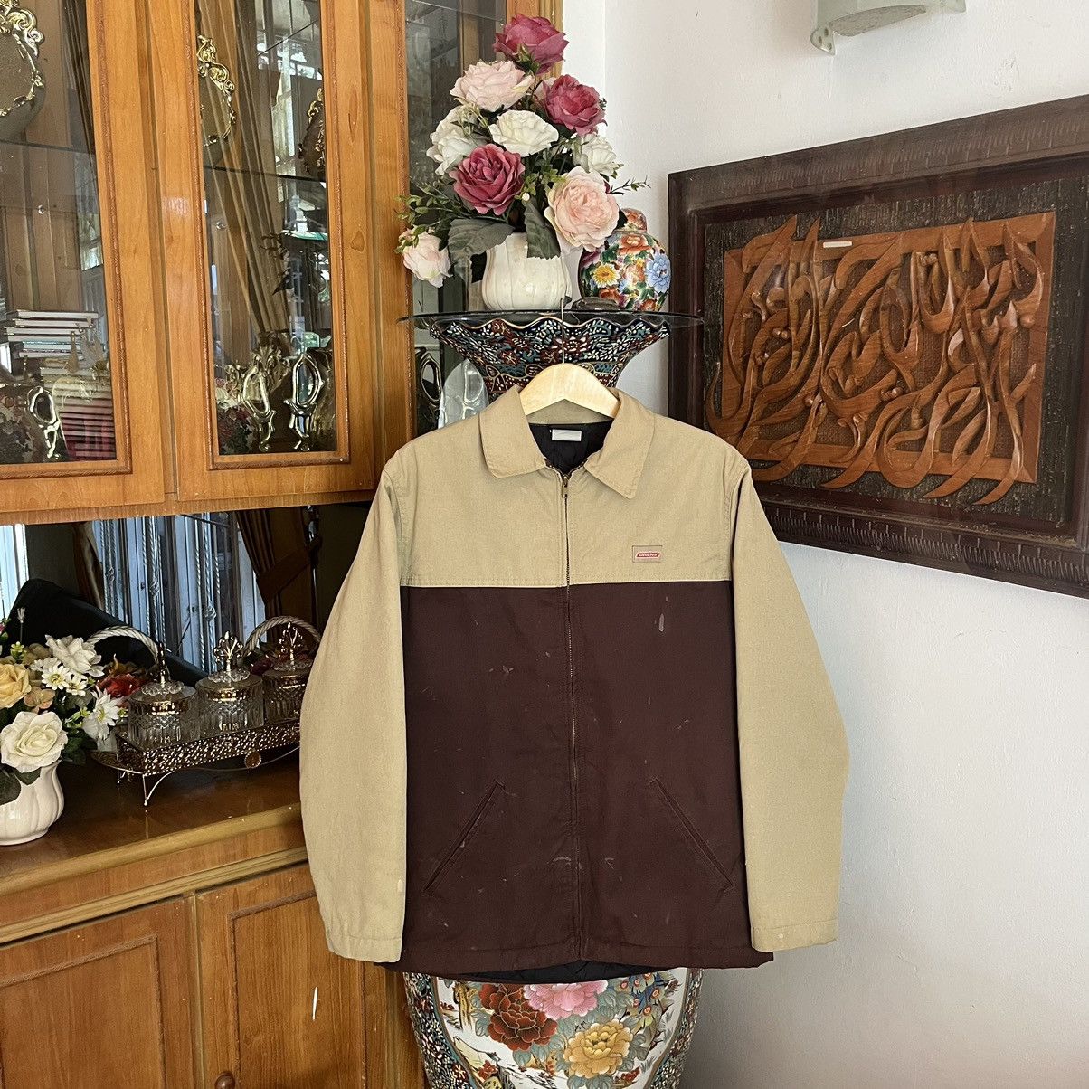 Vintage Dickies 2 tone Work Jacket detroit jacket