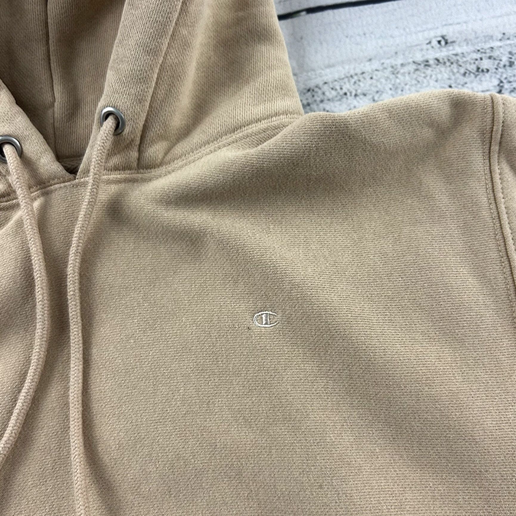 Champion Champion Reverse Weave Pullover Hoodie Mens Small Tan Sweatshirt Zip? Size US S / EU 44-46 / 1 - 2 Thumbnail