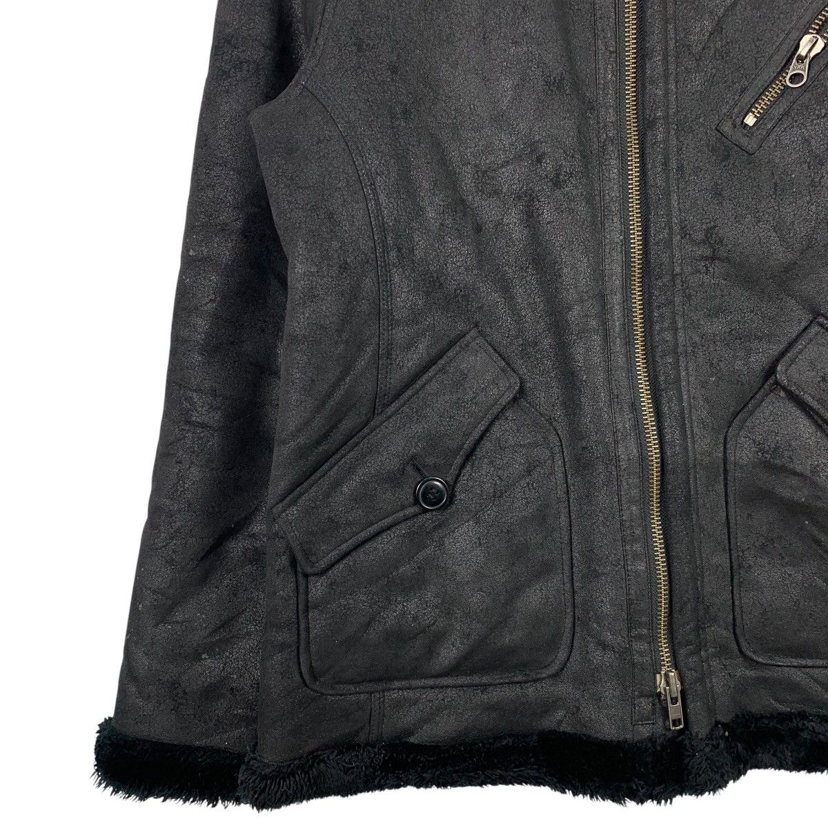 Genuine Leather × Japanese Brand × Takeo Kikuchi TAKEO KIKUCHI Japanese Brand Casualwear B-3 Leather Jacket Size US L / EU 52-54 / 3 - 5 Thumbnail