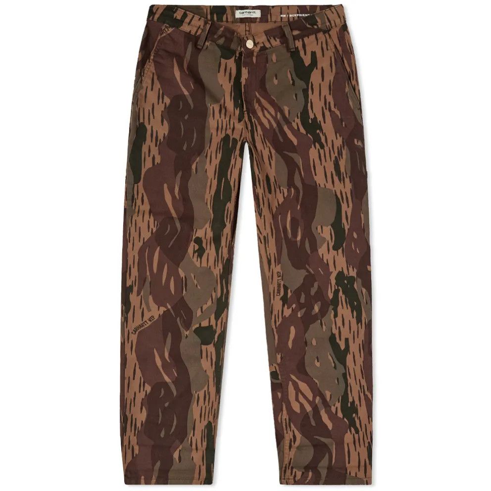 Carhartt Carhartt Womens Pierce Pants Brown Camo Unite Size 28" / US 6 / IT 42 - 1 Thumbnail