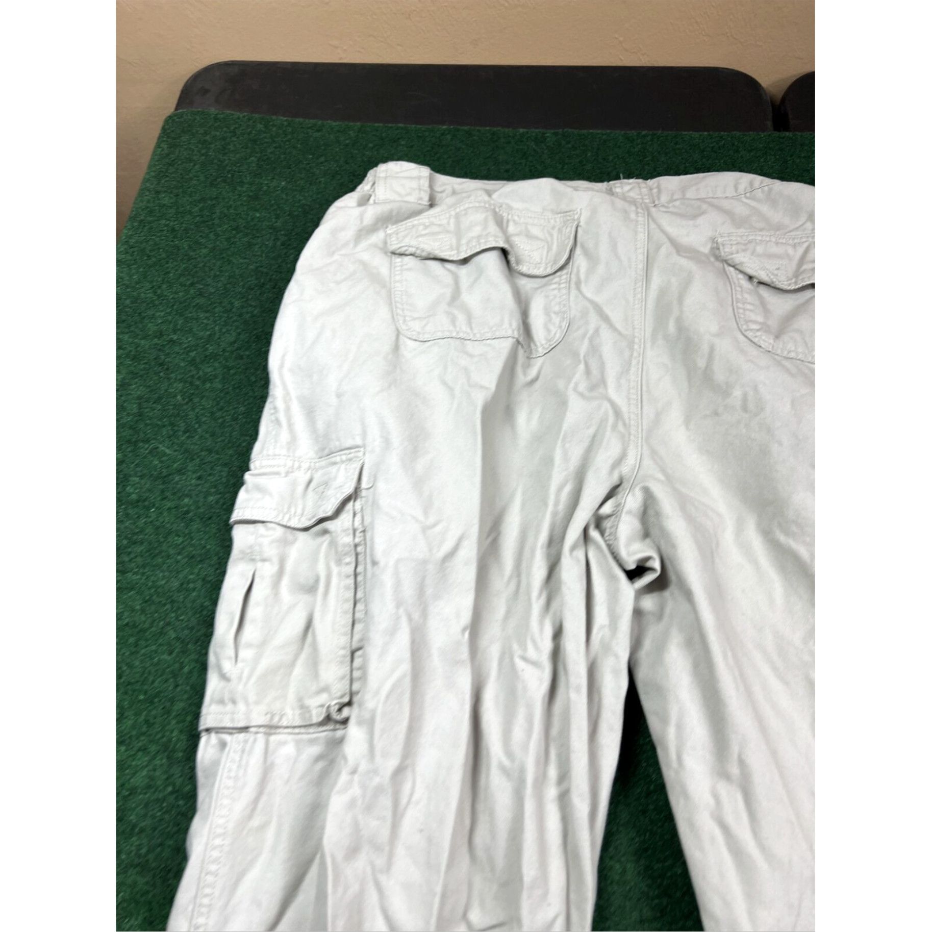 Vintage Scandia Woods Pants Trousers Carpenter Beige 4 Pocket Sz 44s W 38 Inseam 26 Size US 38 / EU 54 - 2 Thumbnail
