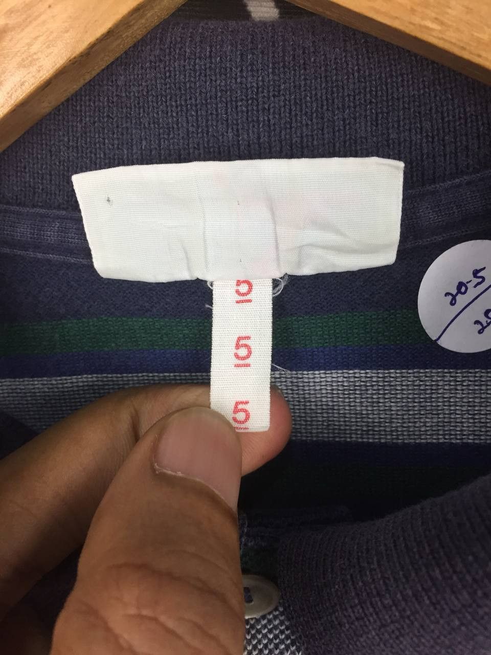 Lacoste Vtg Chemise Lacoste Striped Ringer Polo Tee Size US M / EU 48-50 / 2 - 9 Thumbnail