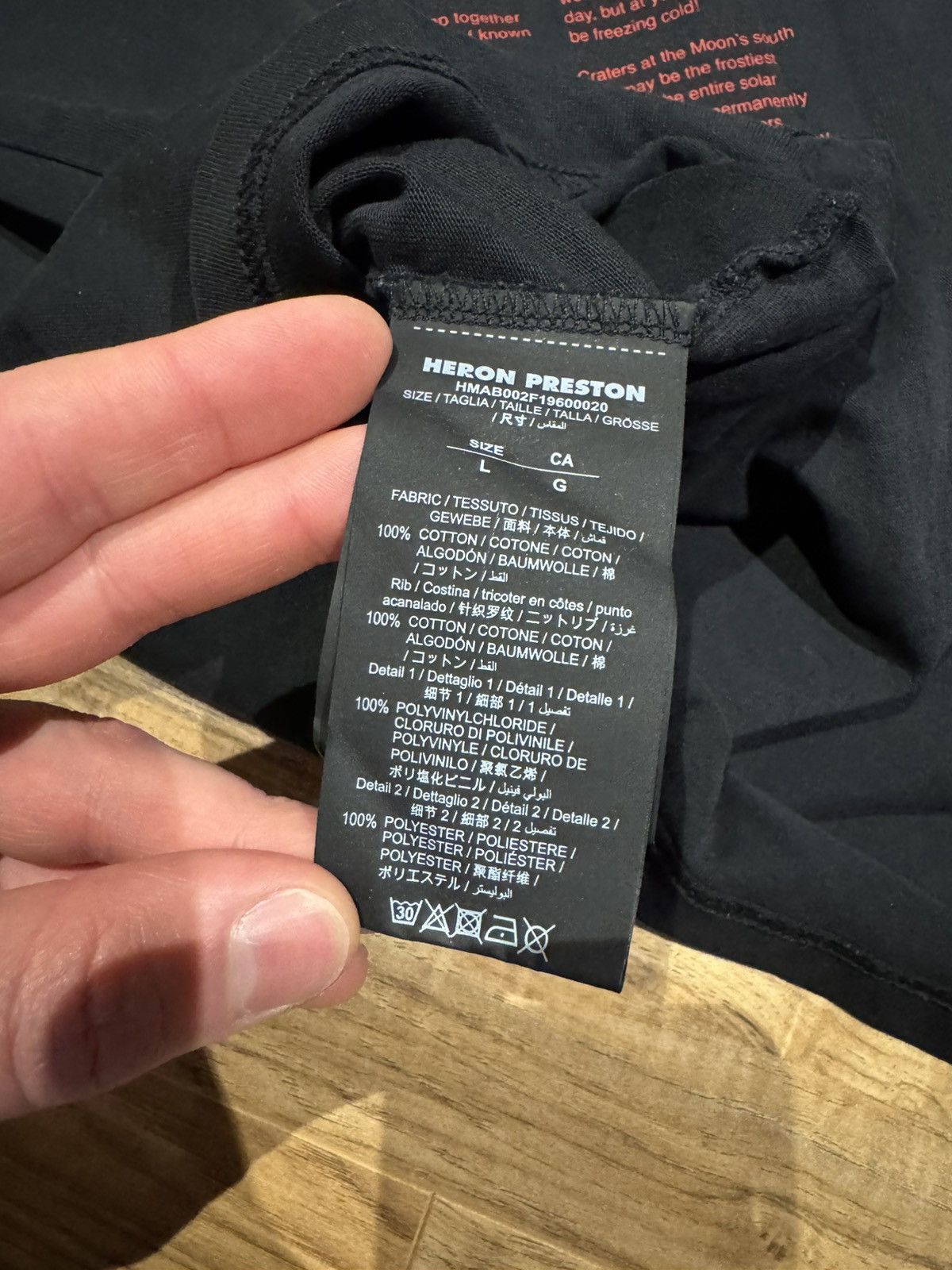 Heron Preston Heron Preston Long Sleeve Size US L / EU 52-54 / 3 - 8 Thumbnail