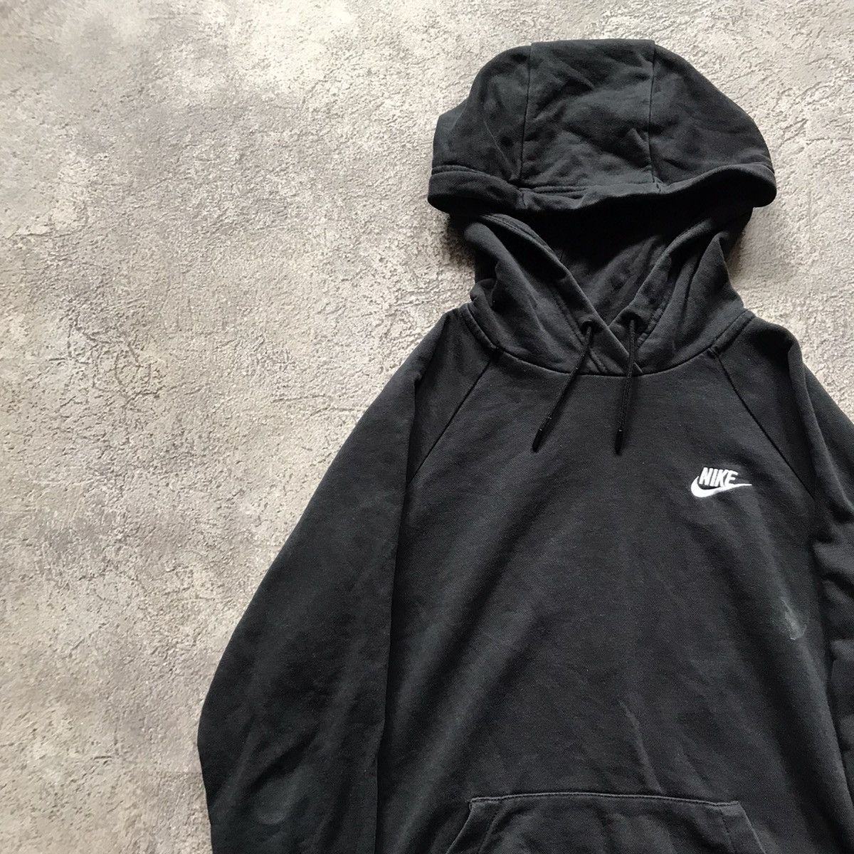 Vintage Vintage 90s Nike Hoodie Swoosh Logo Streetwear Skate Baggy L Size US L / EU 52-54 / 3 - 3 Thumbnail