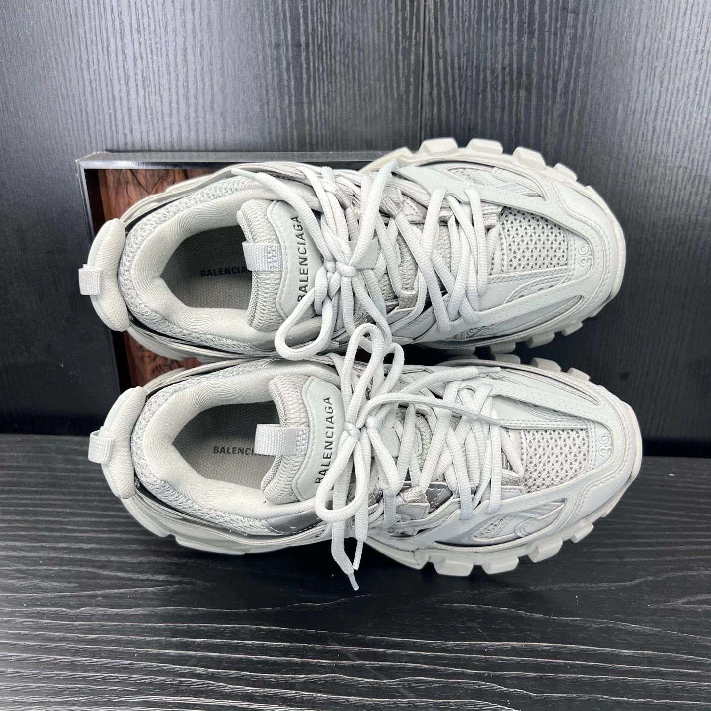 Balenciaga Balenciaga Track Gray 39 Like New Original Box Size US 6 / IT 36 - 7 Thumbnail