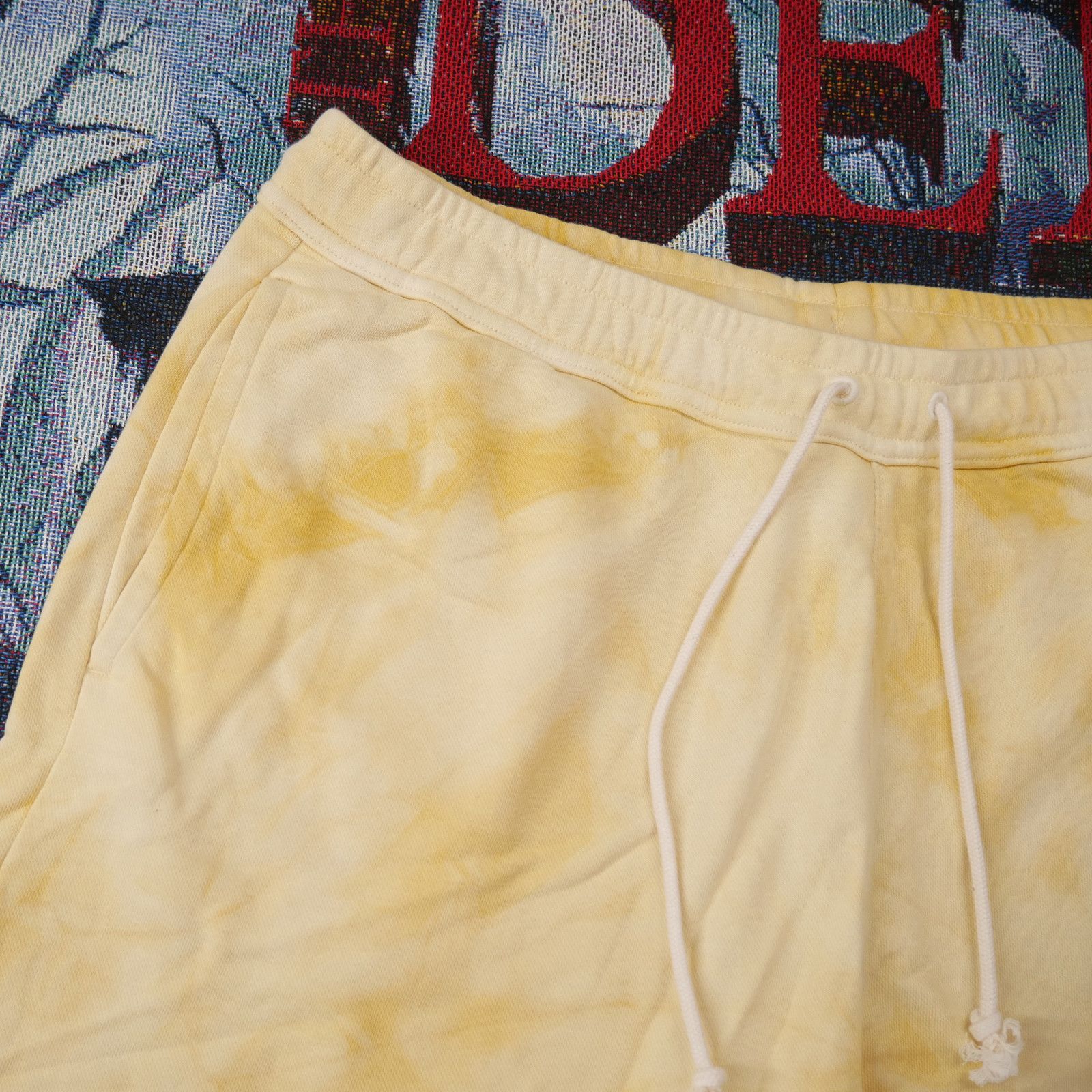Nike Nike French Terry Shorts Daisy Tie Dye Sweat Shorts Size XL Size US 38 / EU 54 - 3 Thumbnail