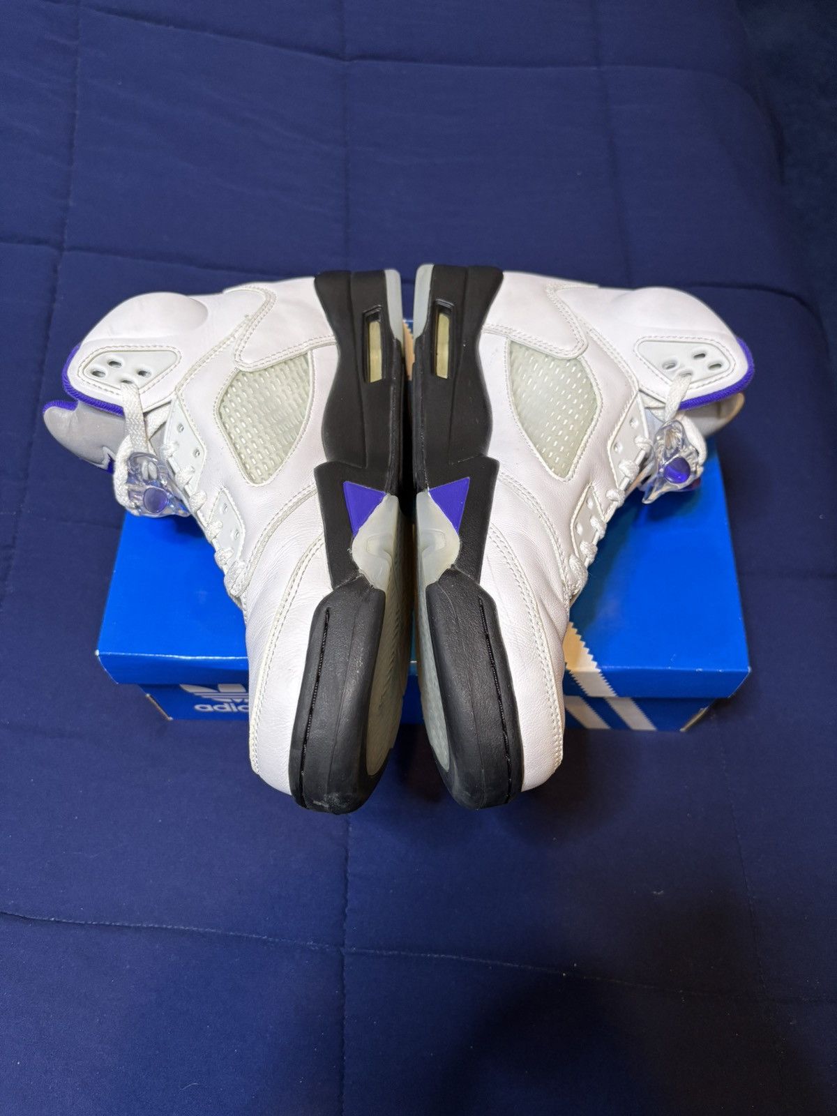 Jordan Brand Jordan 5 Retro Concord 2022 Size 10 Size US 10 / EU 43 - 4 Thumbnail