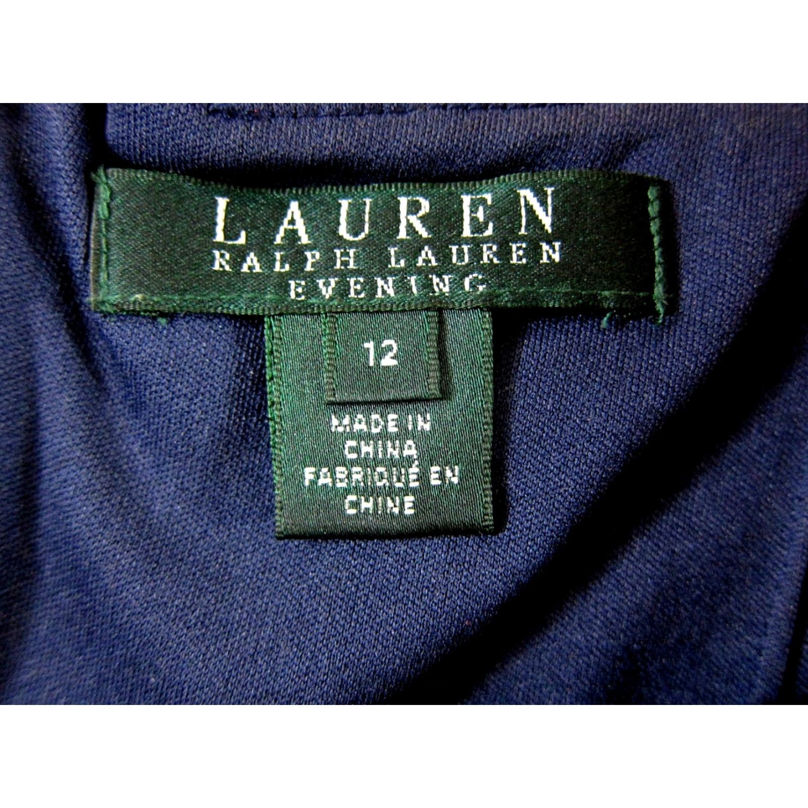 Ralph Lauren VTG Ralph Lauren Green Label Purple Open Back Cap Sleeve Evening Gown 12 Size ONE SIZE - 3 Thumbnail