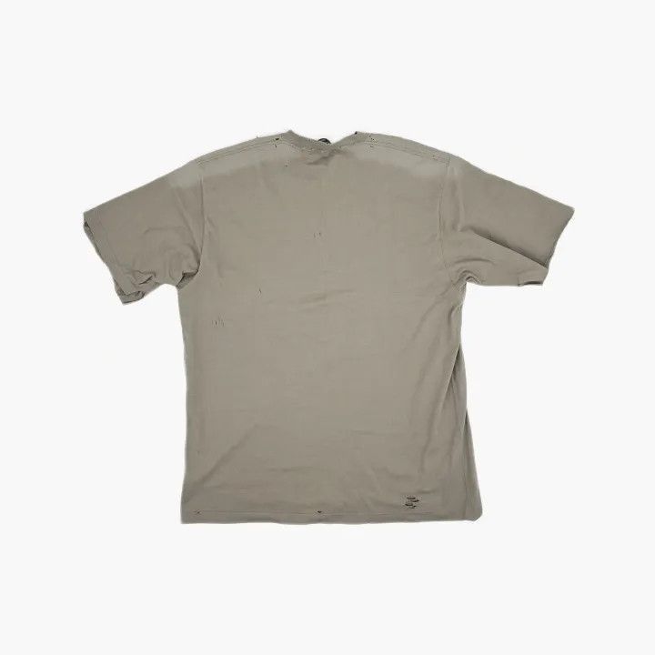 Balenciaga Balenciaga Balenciaga Gray Distressed Logo TShirt -2507 Size US S / EU 44-46 / 1 - 3 Thumbnail
