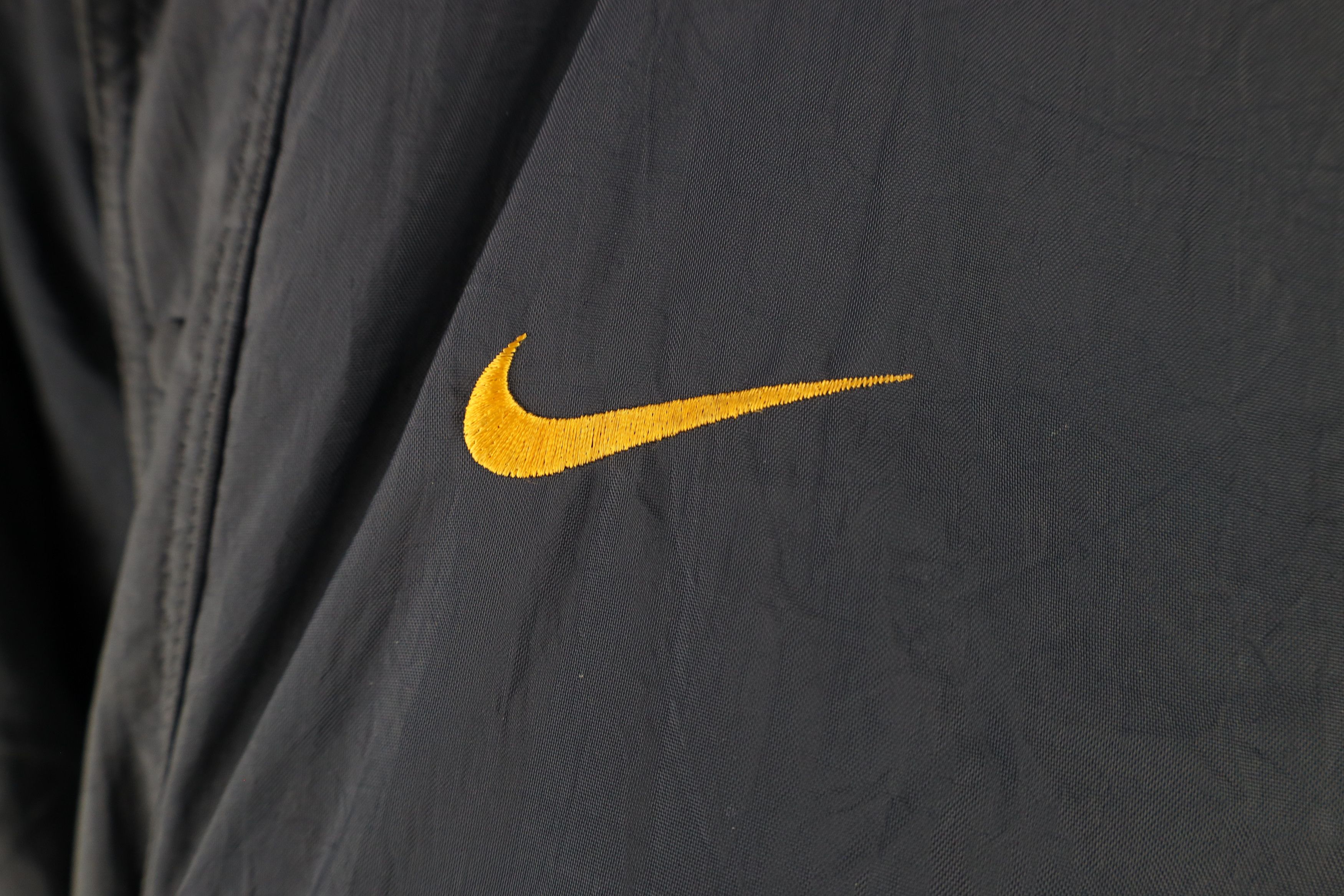 Nike × Vintage Vintage 90s Nike Swoosh Cape Hooded Full Length Parka Jacket Size US L / EU 52-54 / 3 - 5 Thumbnail