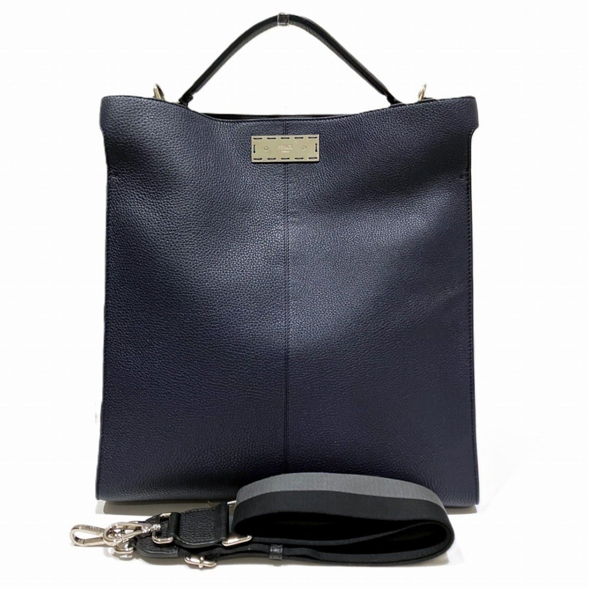 Fendi Fendi Peekaboo X-Lite Fit Shoulder Bag, Leather, 7VA447 A80G Size ONE SIZE - 1 Thumbnail