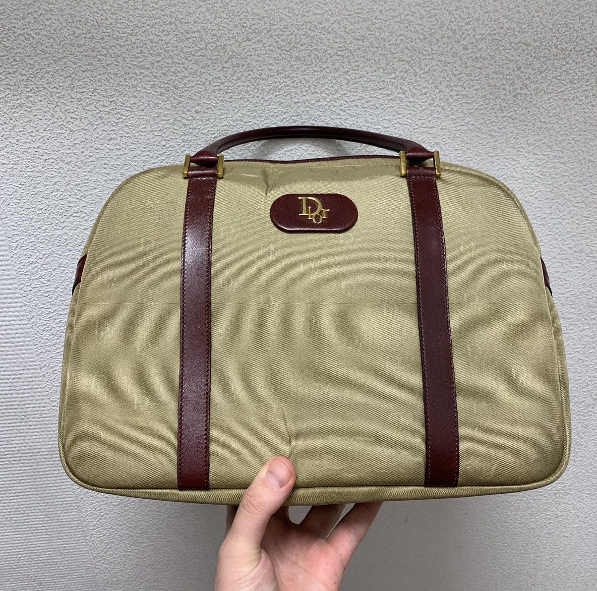 Christian Dior Monsieur Christian Dior made in France vintage 1980 monogram bag CD Size ONE SIZE - 11 Thumbnail