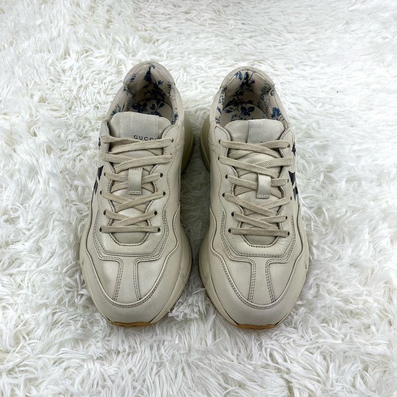 Gucci Gucci Rhyton Sport Sneakers for Men in Beige - Size US 7.5 / EU 40-41 - 4 Thumbnail