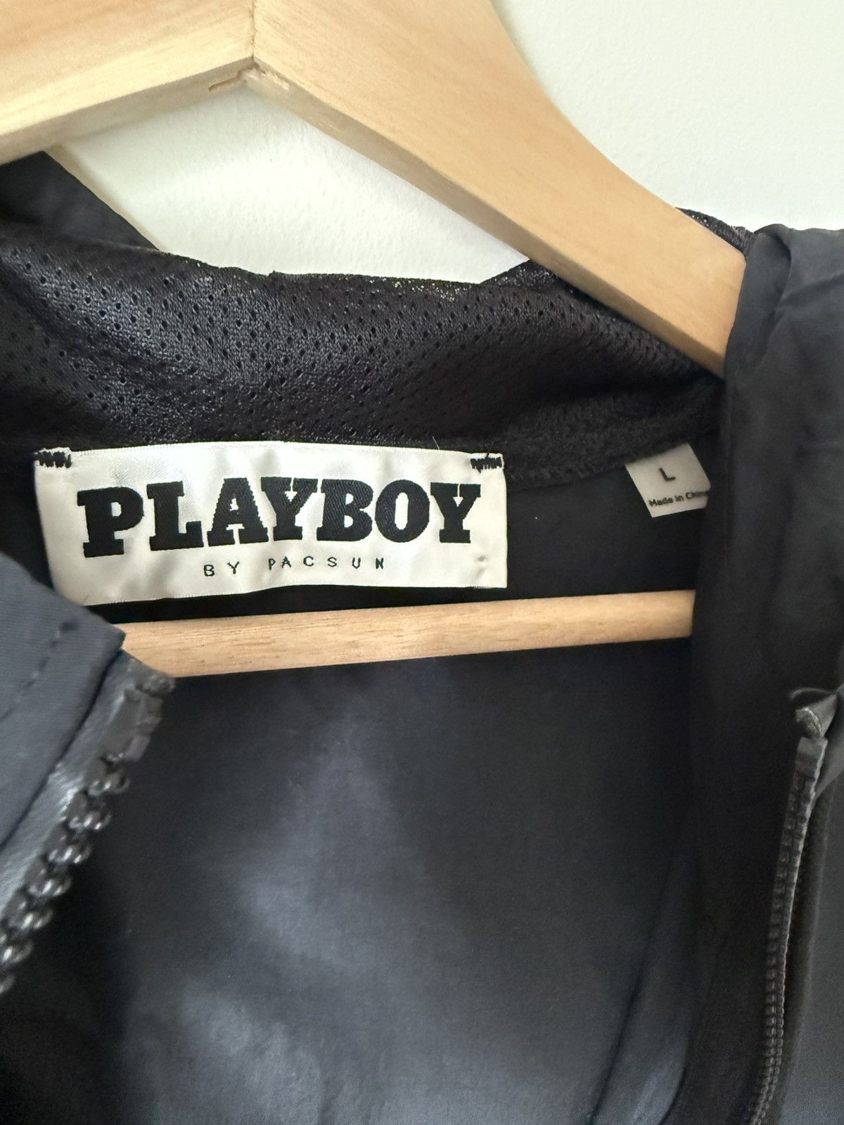 Pacsun × Playboy Playboy x Pacsun - Black Half Zip Raincoat (Offers Accepted) Size US L / EU 52-54 / 3 - 2 Thumbnail