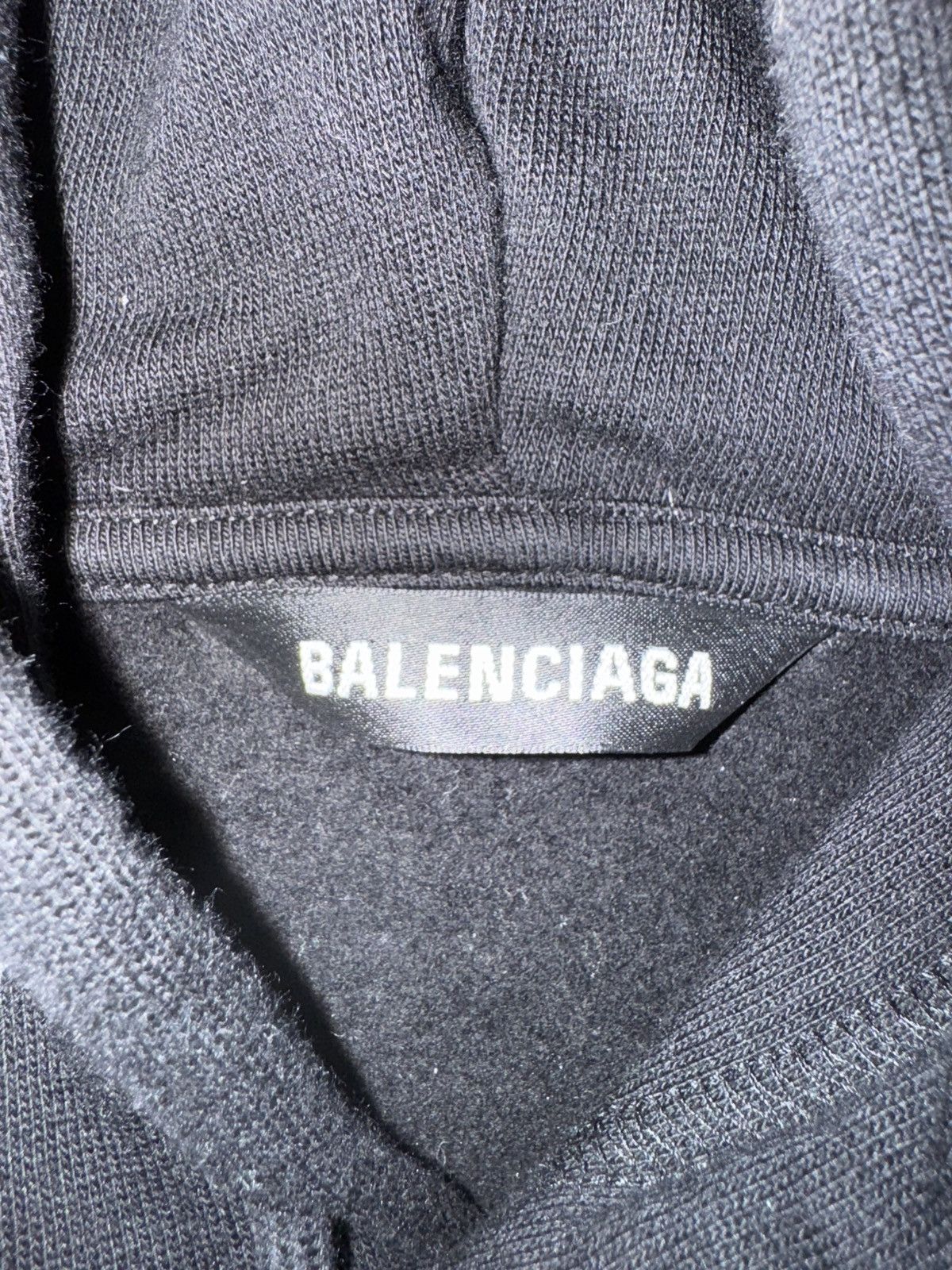 Balenciaga Balenciaga Sponsor Logo Medium Fit Hoodie Black NWT Size US M / EU 48-50 / 2 - 5 Thumbnail